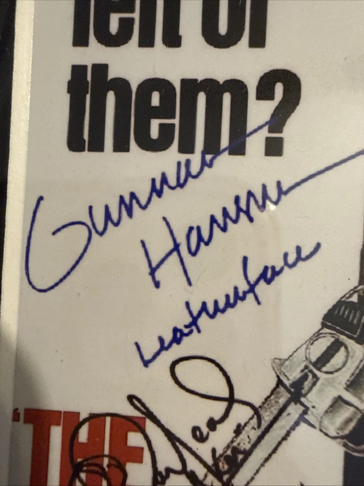 Texas Chain Saw Massacre 1974 Multi Signed Film Cell Display68/500 Gunnar Hansen, изображение 4