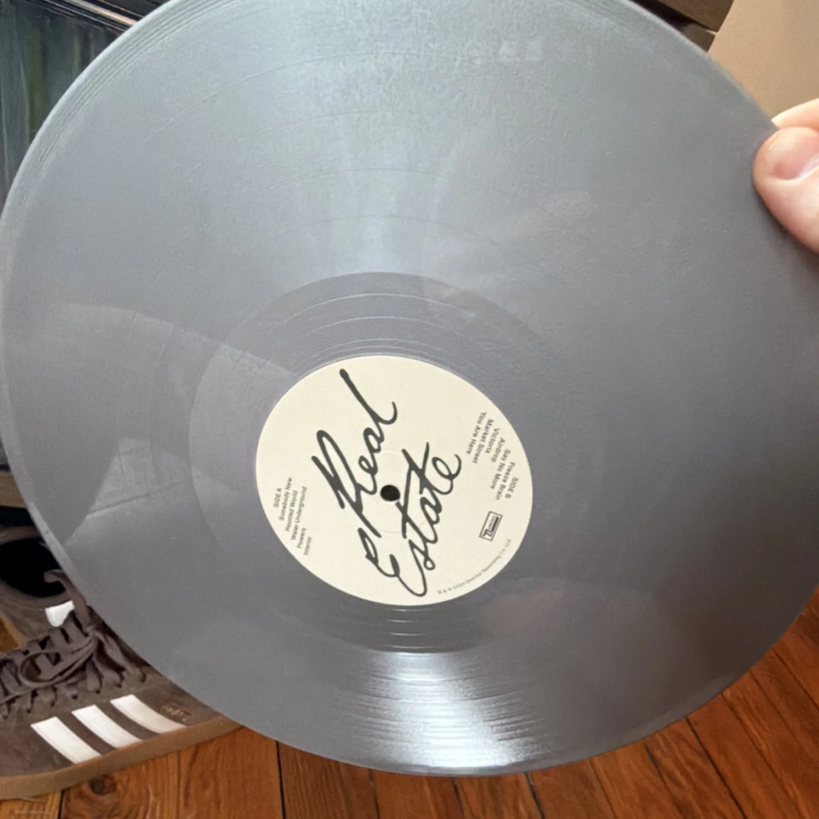 Real Estate Daniel Original Autographed Vinyl Record, image 4