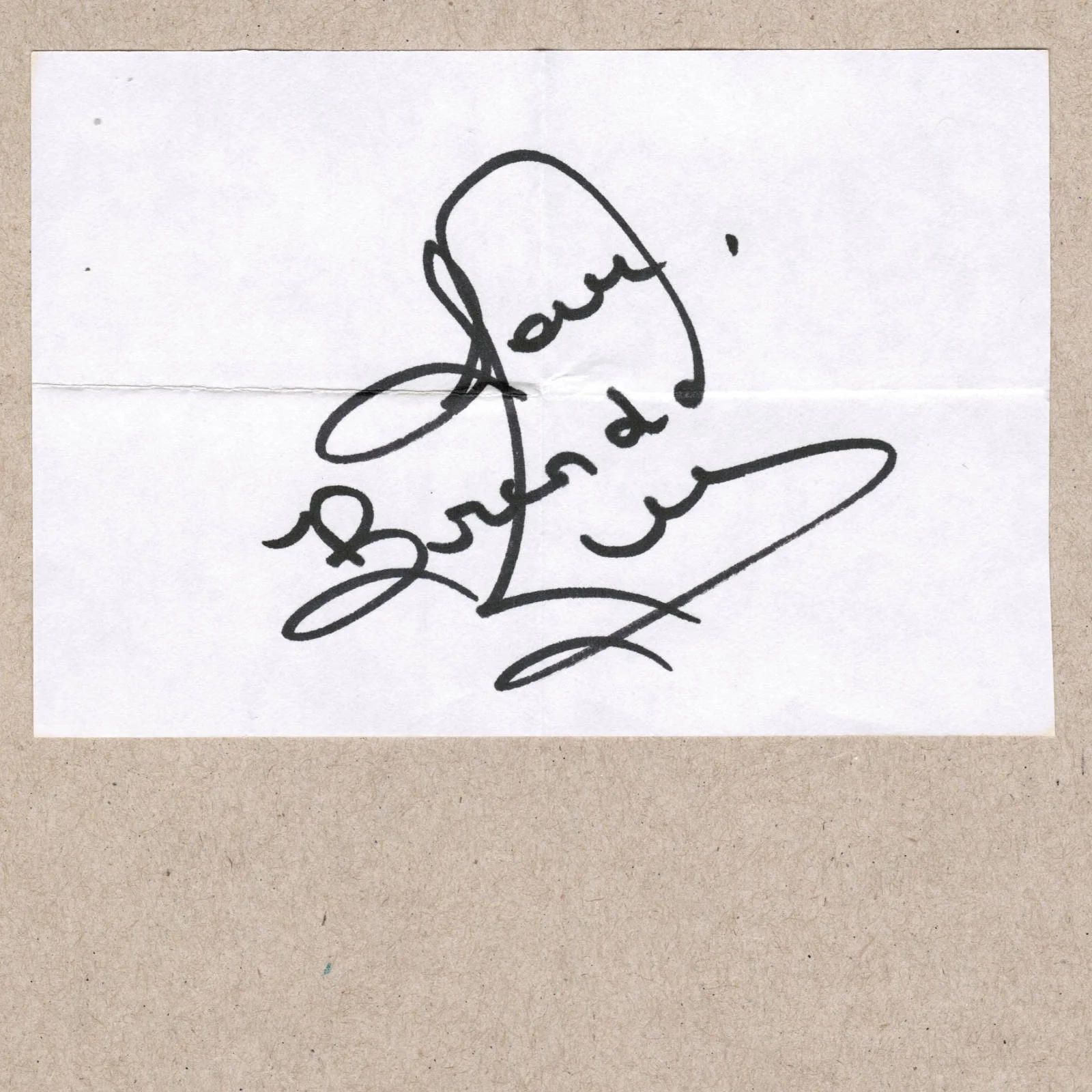 1991 Brenda Lee Signed Autograph w/Fan Taken 3.5 x 3.5 OOAK Photo Ticket Stub, изображение 2