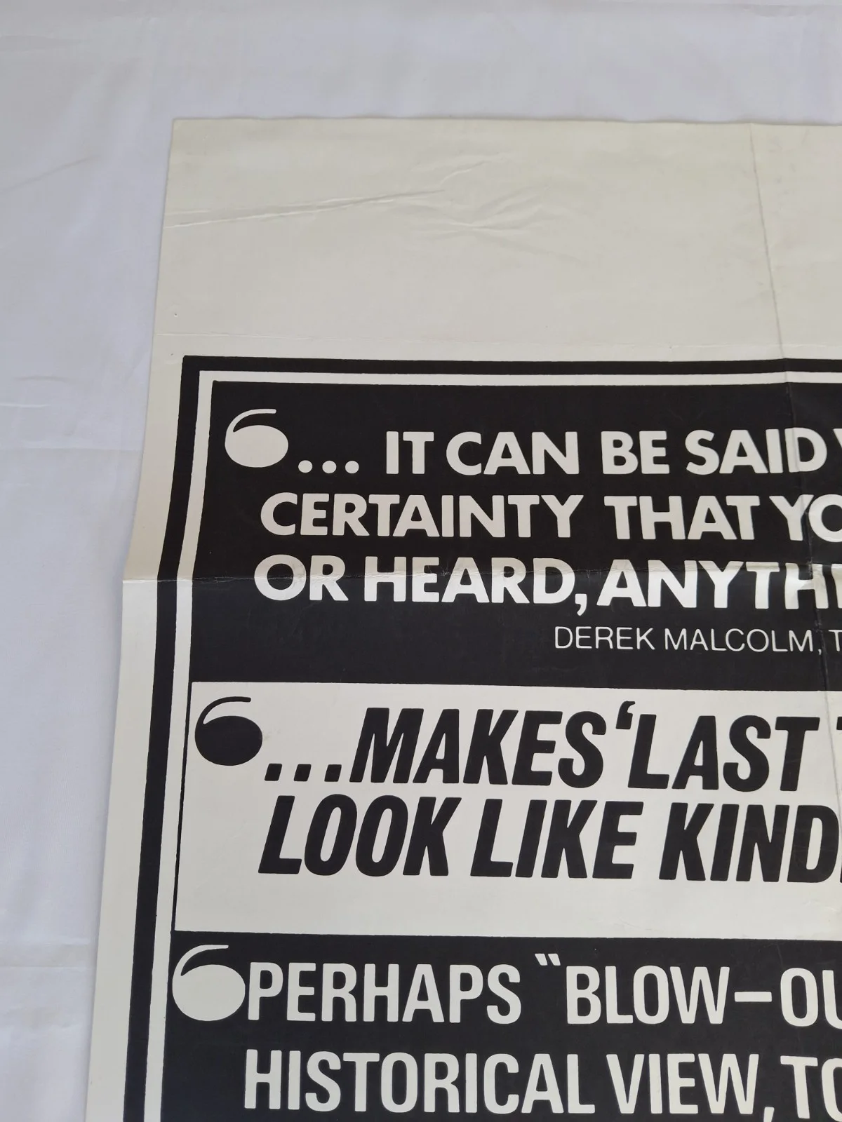 La Grand Bouffe (Blow Out) Original Folded Cinema Film Poster 30" By 20", изображение 2