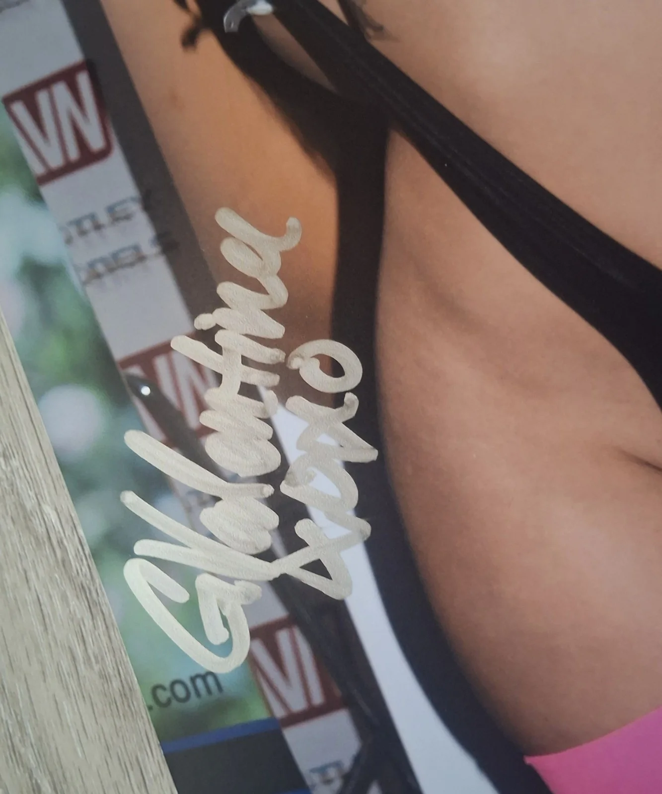 GINA VALENTINA Signed 8x12" PHOTO #6 - X Marks The Spots, image 2