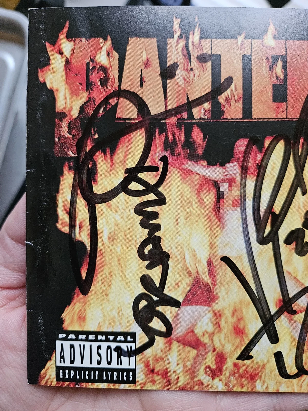 Pantera Band all 4 Signed Cd Insert Reinventing Steel 2000, image 5