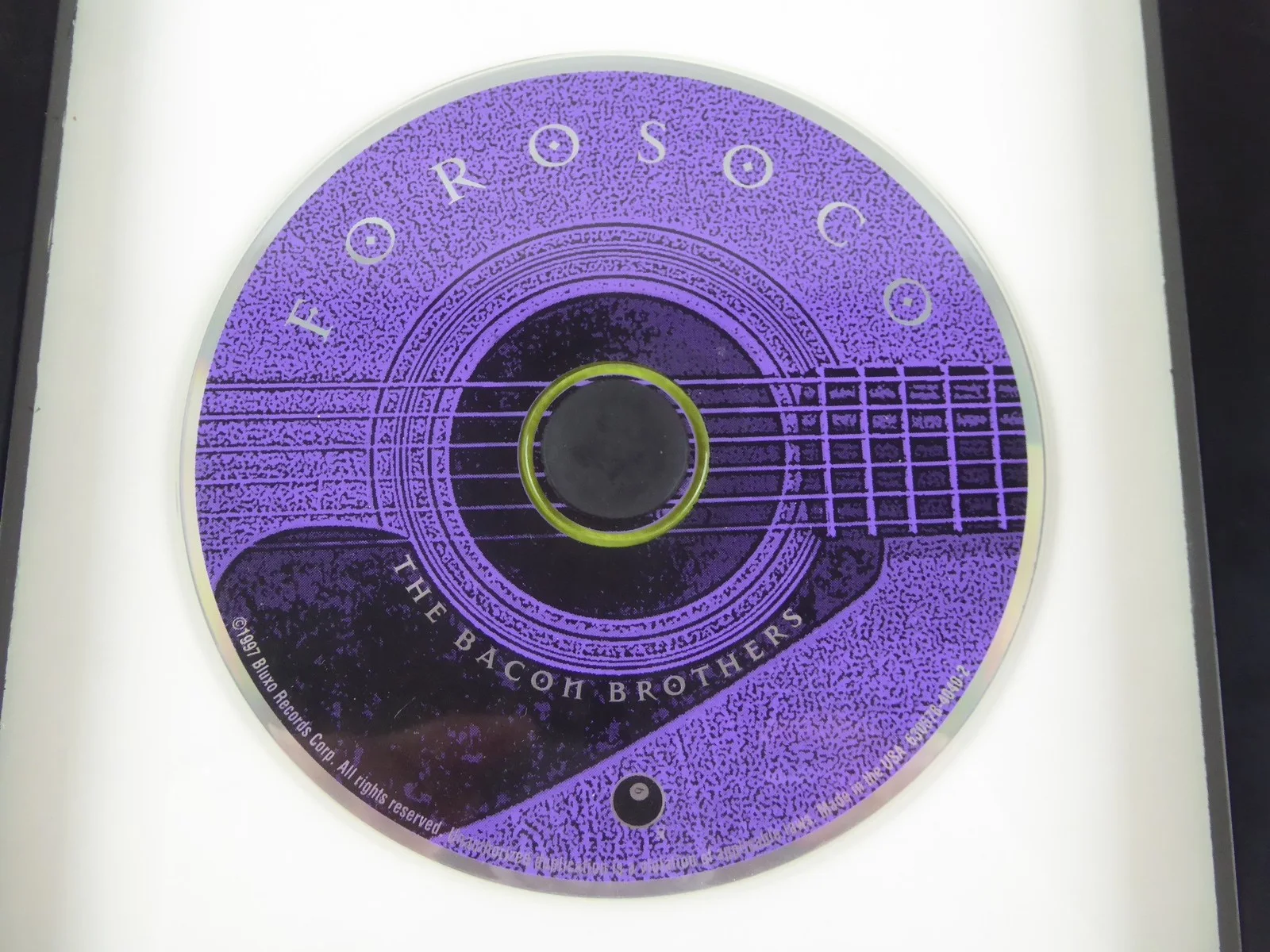 Michael Bacon — The Bacon Brothers Signed CD Forosoco Framed Matted w/ Cover Kevin Michael, image 3