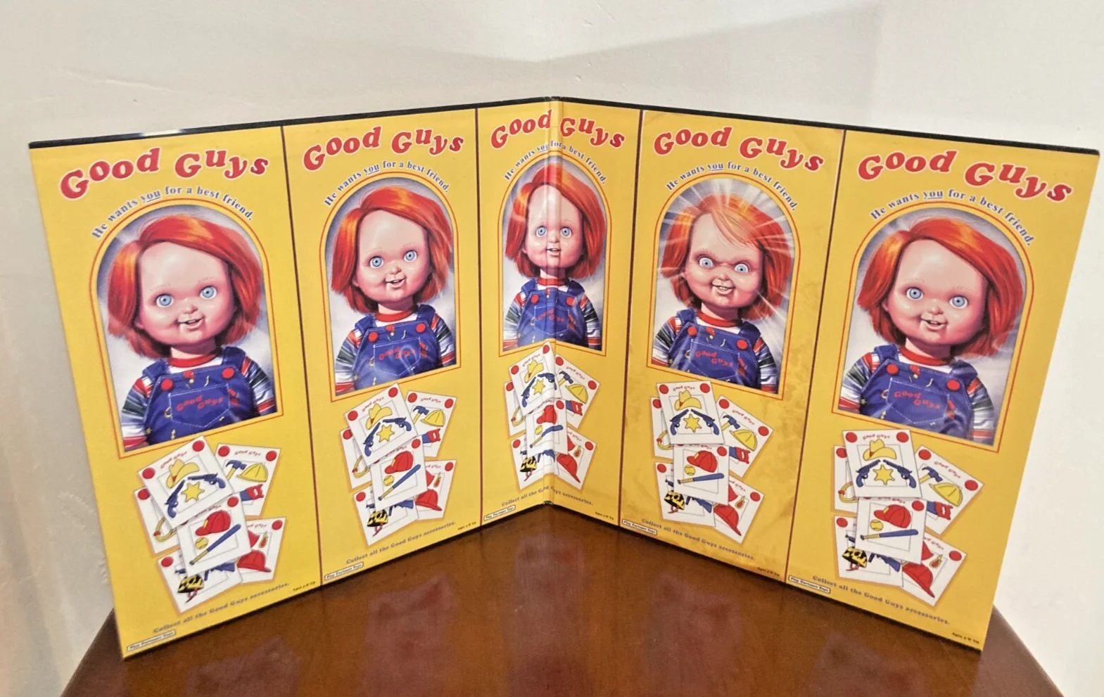 Child’s Play Soundtrack Double LP Coloured Vinyl Horror OST Chucky Inserts, изображение 3