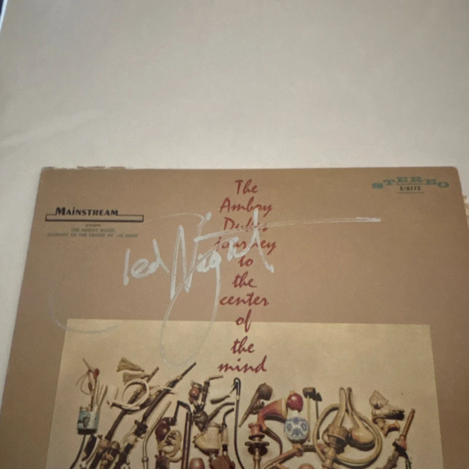Ted Nugent signed Amboy Dukes Journey to the Center of the Mind Signed Vinyl, изображение 2