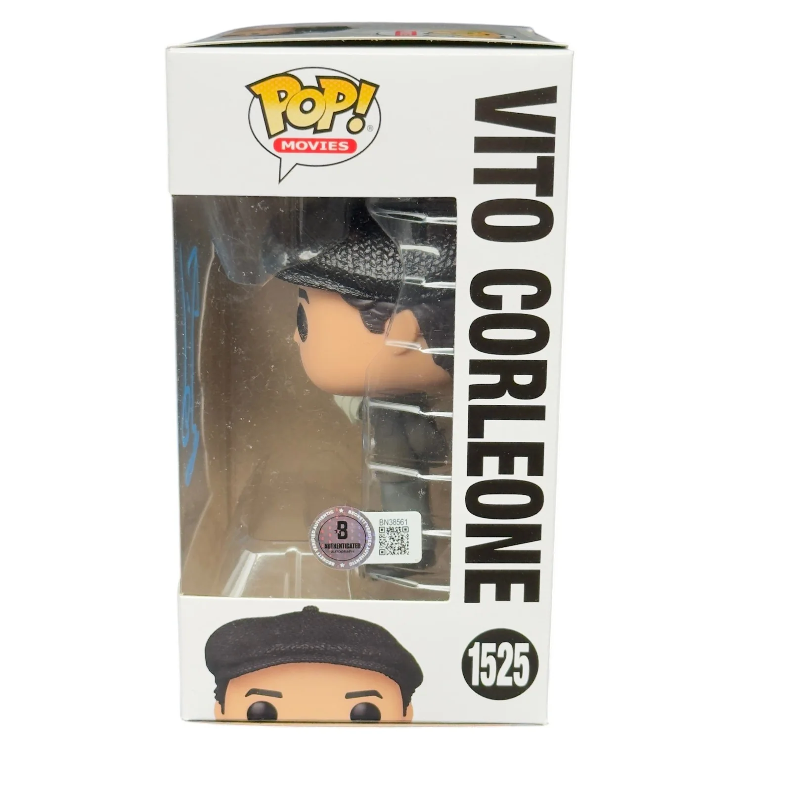 Robert DeNiro — Robert DeNiro Signed Vito Corleone Godfather Funko Pop 1525 Beckett Autograph!, image 2