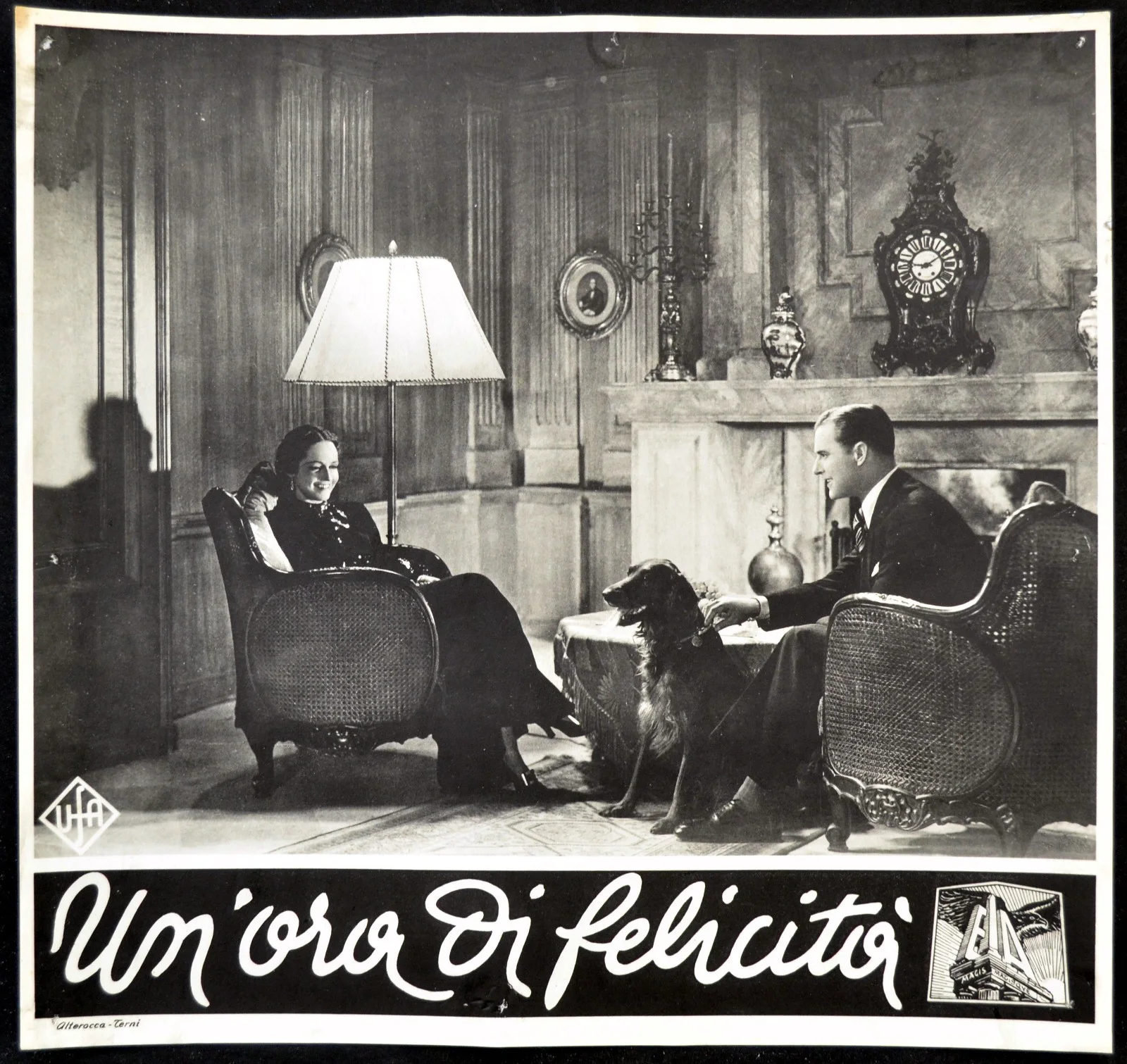 MRS. SYLVELIN 1938 Herbert Maisch, Heinrich George 12 ITALIAN PHOTOBUSTAS, изображение 3