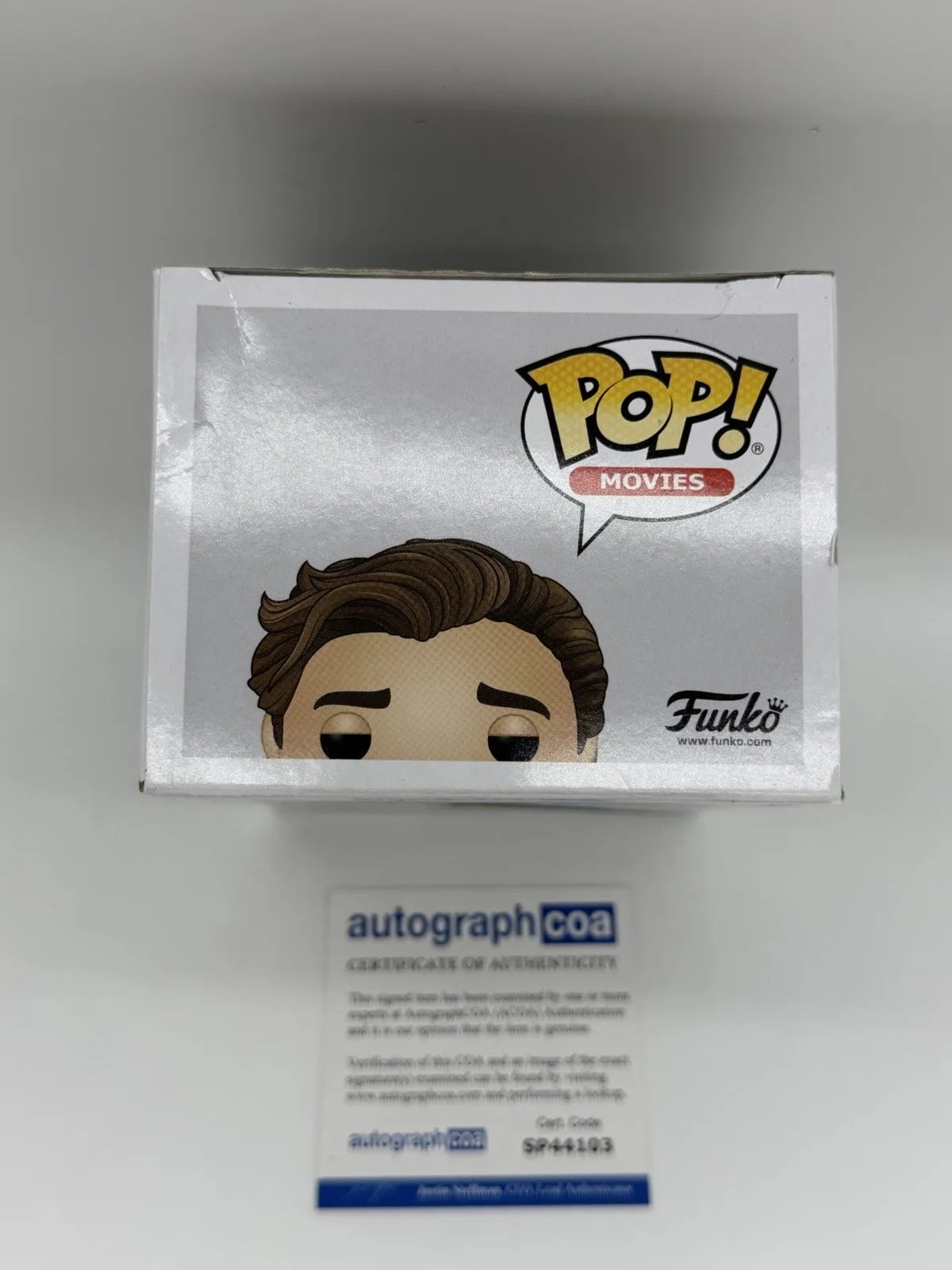 Christian Bale — Christian Bale signed Psycho Funko Pop 942 Patrick Bateman Not Mario Bros Roblox, image 5