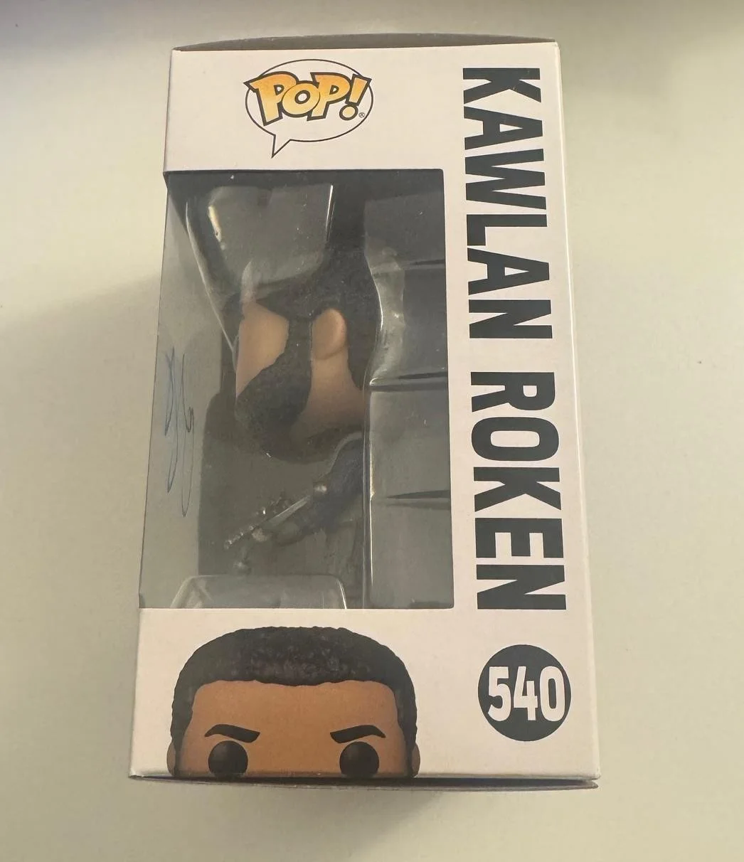 O'SHEA JACKSON Signed KAWLAN ROKEN Funko Pop 540 Autographed AUTO, изображение 5