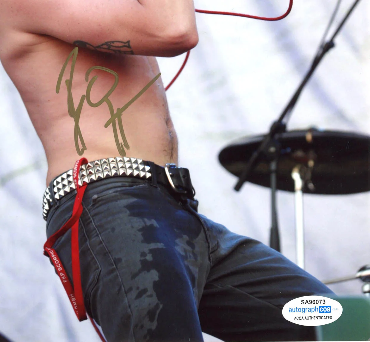 BEN KOWALEWICZ — Ben Kowalewicz signed "BILLY TALENT" 8x10 Photo f PROOF Autographed ACOA COA, image 4