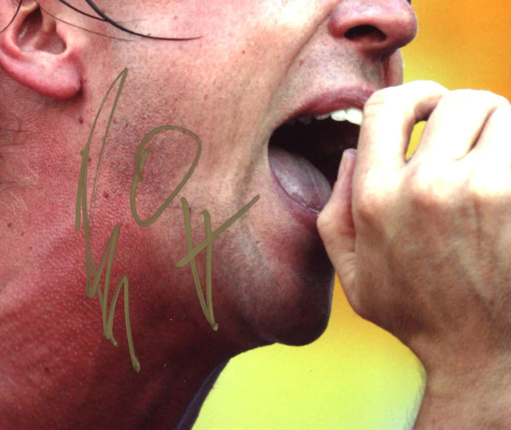 BEN KOWALEWICZ — Ben Kowalewicz signed "BILLY TALENT" 8x10 Photo d PROOF Autographed ACOA COA, изображение 4