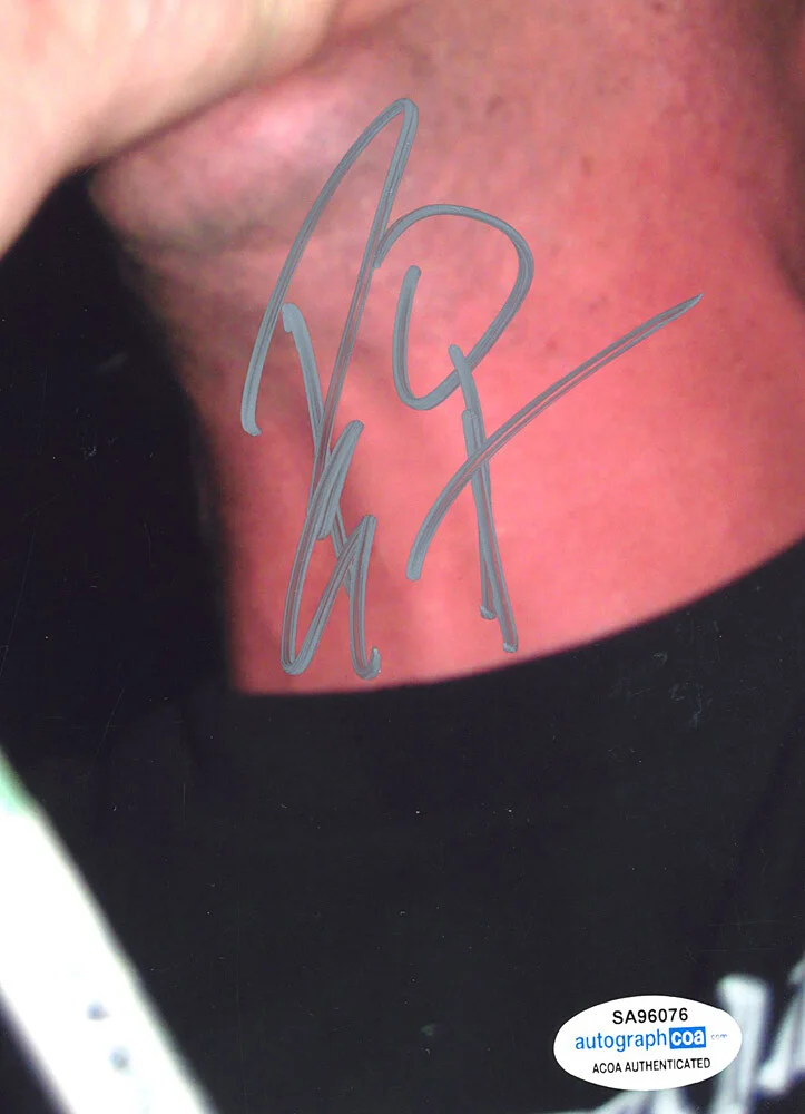 BEN KOWALEWICZ — Ben Kowalewicz signed "BILLY TALENT" 8x10 Photo a PROOF Autographed ACOA COA, изображение 4