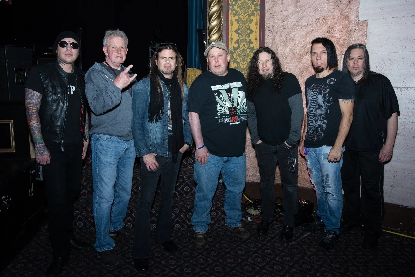 Queensryche Signed In-Person 12" Cymbal 2019 Arcada Theatre St. Charles, IL., image 2