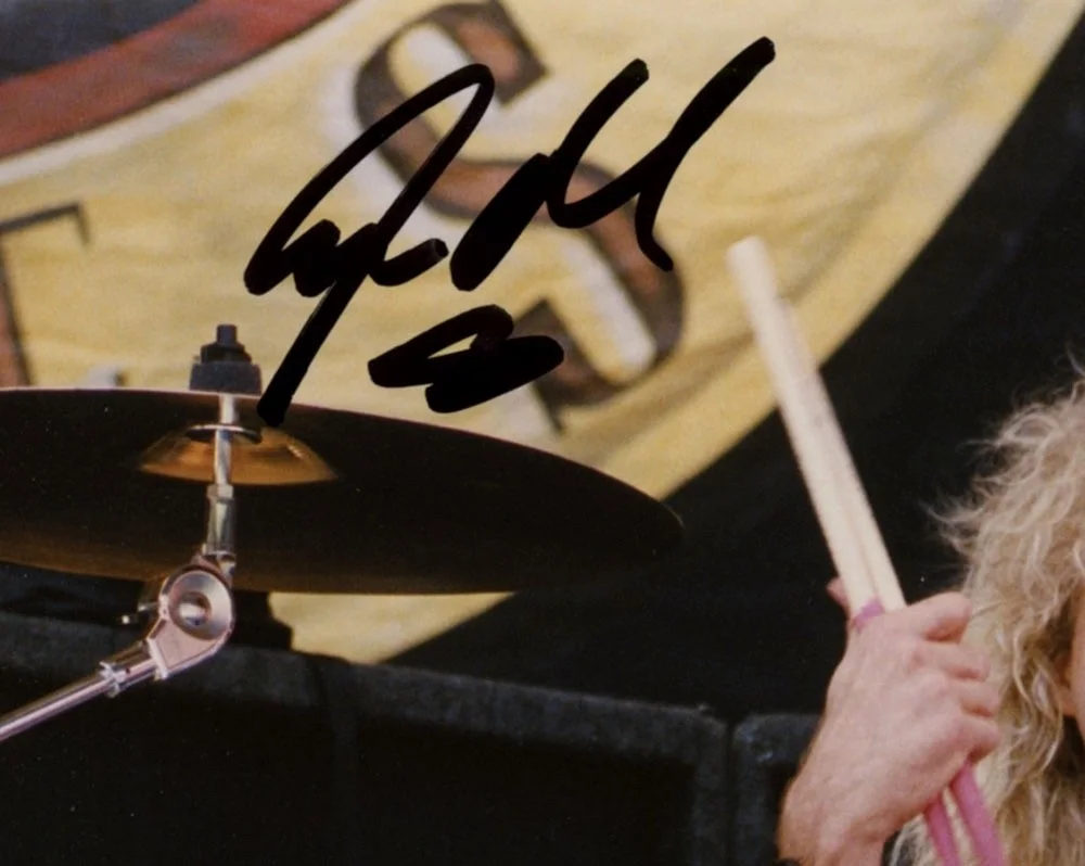 STEVEN ADLER — Steven Adler signed "GUNS N' ROSES" 8x10 Photo GNR c DRUMMER Autograph ACOA COA, изображение 4