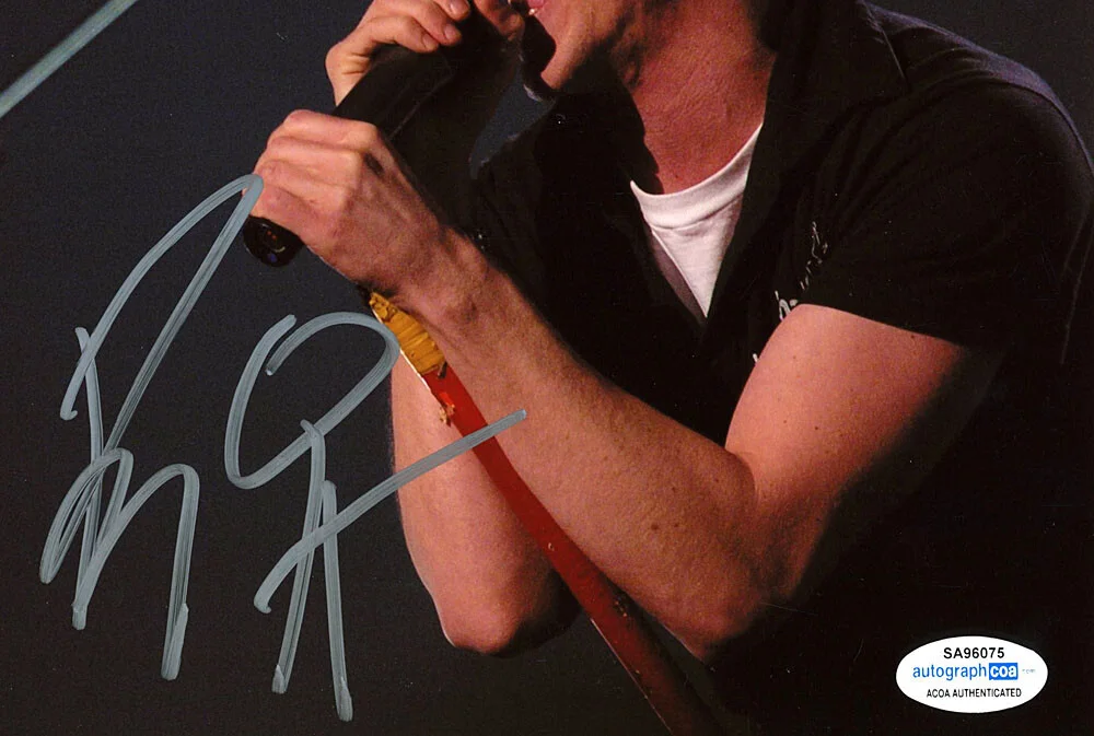 BEN KOWALEWICZ — Ben Kowalewicz signed "BILLY TALENT" 8x10 Photo h PROOF Autographed ACOA COA, изображение 4