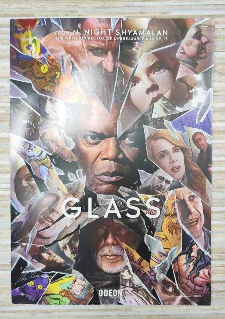 Glass By M Night Shamayalan Movie Poster A3 30X42CMS APPROX Odeon, изображение 4