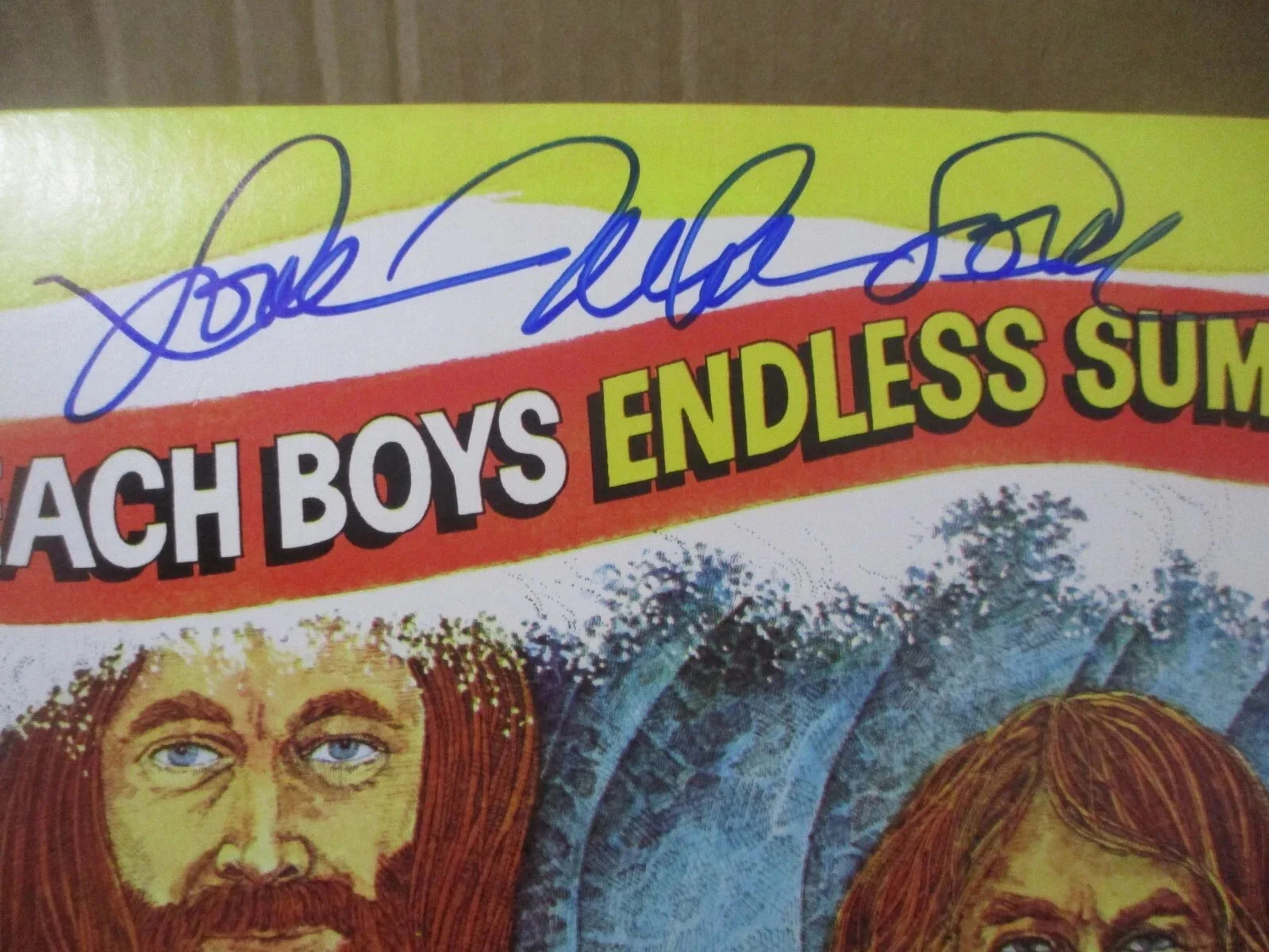 MIKE LOVE (THE BEACH BOYS) AUTHENTIC SIGNED/AUTOGRAPHED VINYL RECORD-JSA CERT, image 3