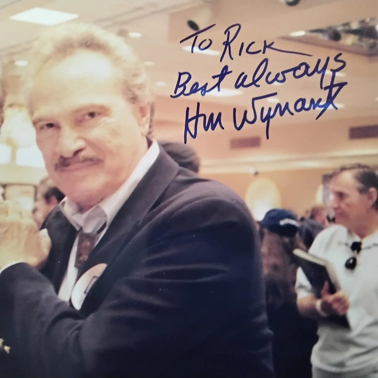H M Wynant SIGNED Photo Movie TV Actor Marlowe World's Fair Elvis Twilight Zone, изображение 4