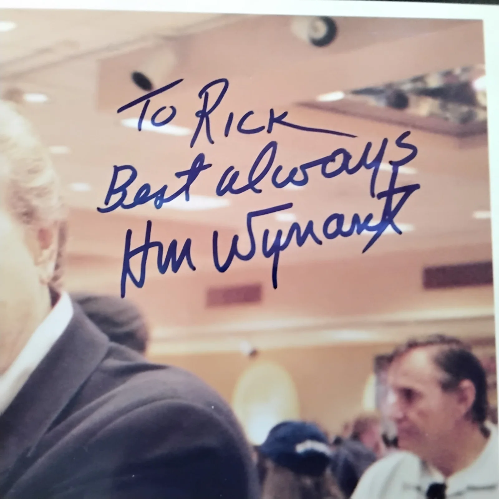 H M Wynant SIGNED Photo Movie TV Actor Marlowe World's Fair Elvis Twilight Zone, изображение 5