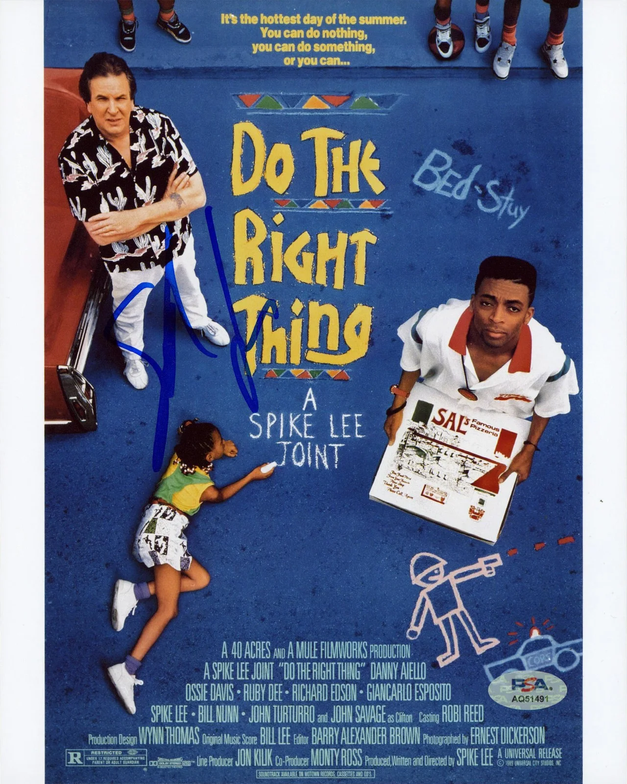 Spike Lee — Spike Lee Do the Right Thing Authentic Signed 8x10 Photo PSA/DNA #AQ51491