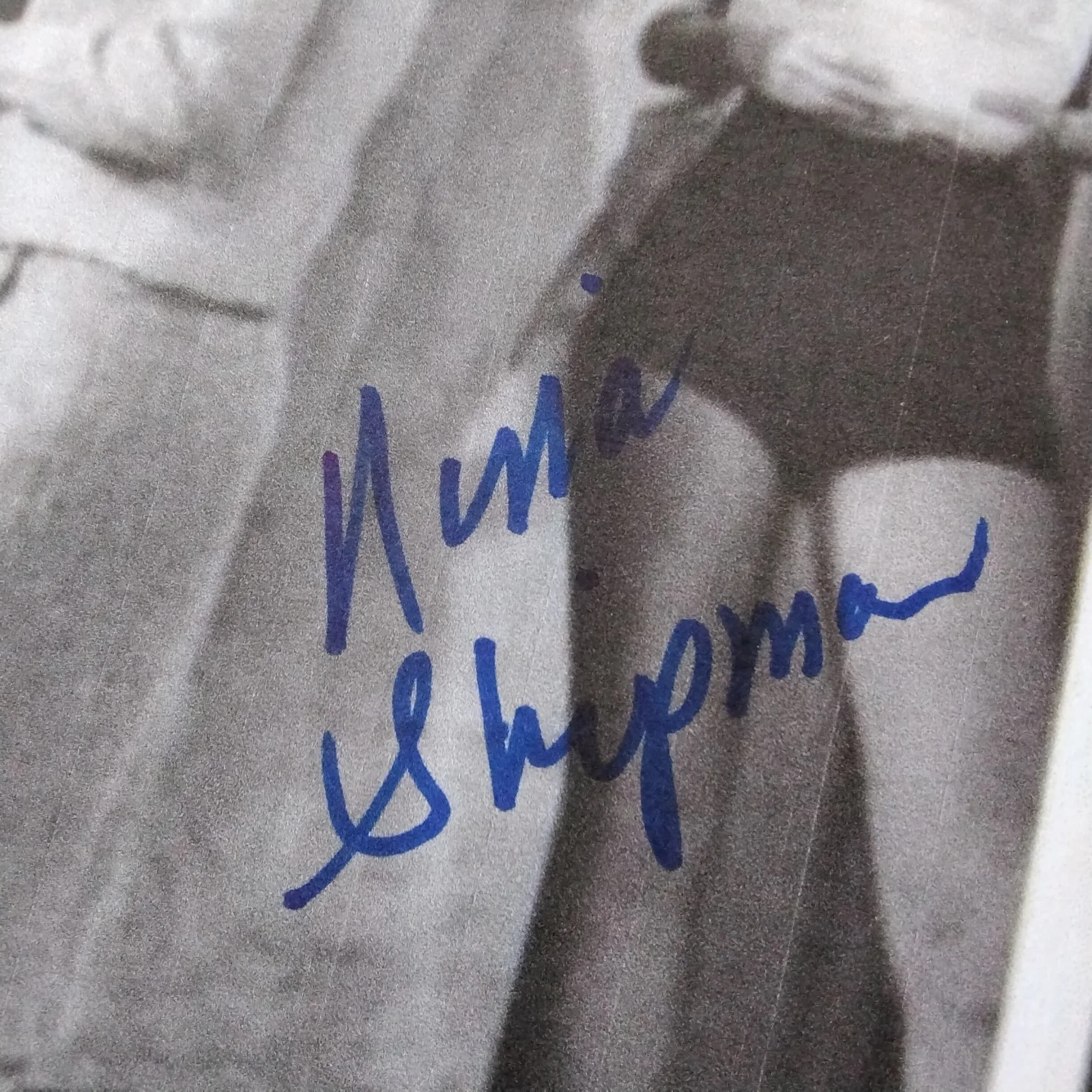 Nina Shipman SIGNED Photo 50s Movie TV Actress Vertigo The Hunters Say 1 for Me, изображение 4