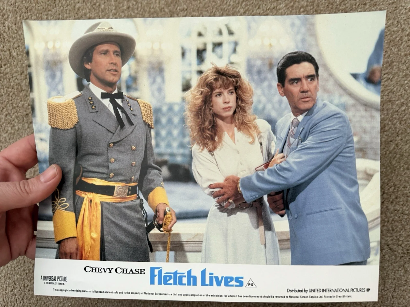 Chevy Chase “Fletch Lives” (1989) Press Release Promo Photo - International Pic, изображение 2