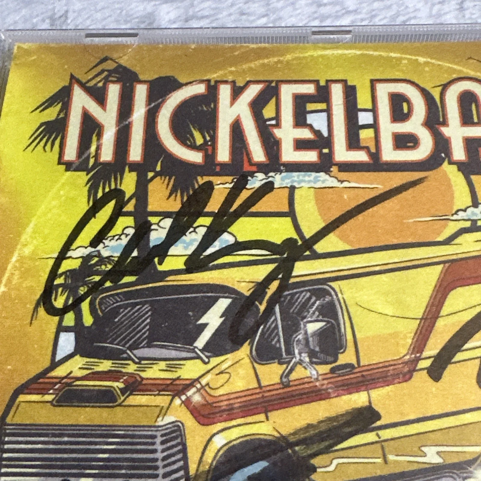 Nickelback Get Rollin Signed CD Hand Autographed Rock Music Collectible, image 4