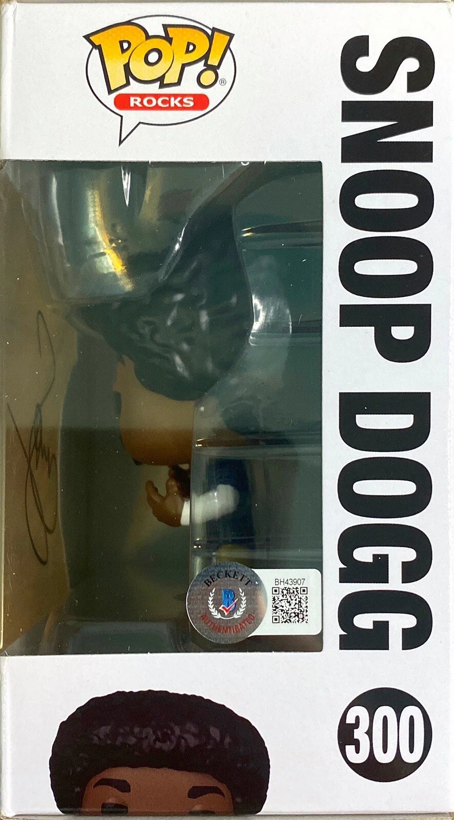 Snoop Dogg signed autographed funko Pop #300 beckett COA, изображение 2