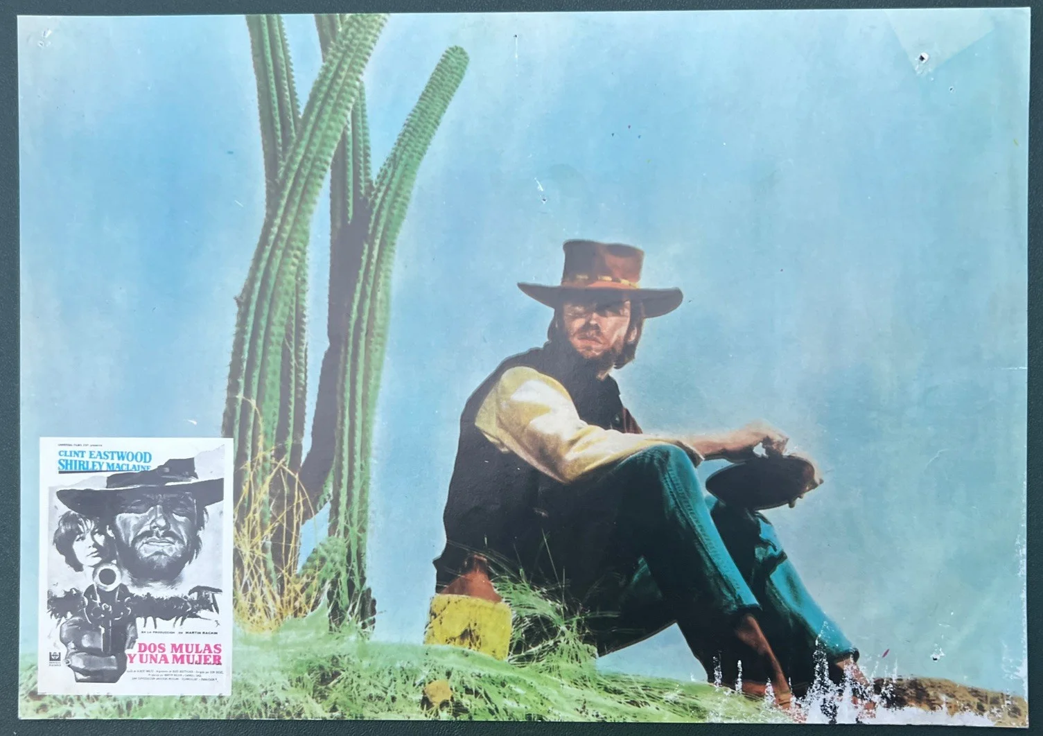 Two Mules for Sister Sarah original Lobby Cards set of 5 Clint Eastwood, изображение 2