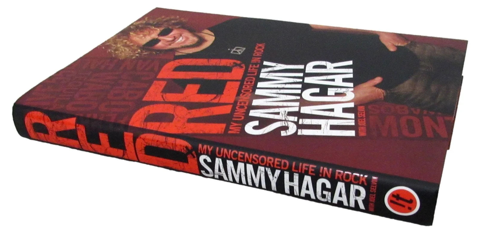 Sammy Hagar "Van Halen" Signed/Autographed Book "Red" JSA 207755, image 4