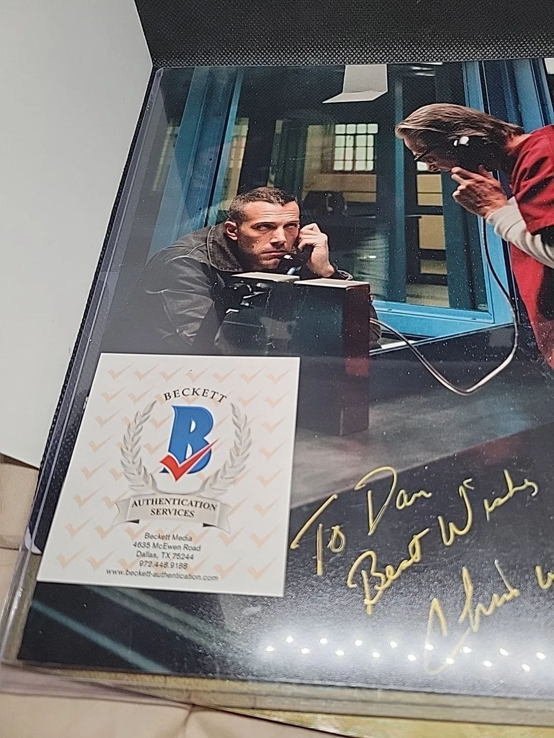 Chris Cooper — Chris Cooper BEN AFFLECK autograph 4x6 photo American Beauty The Town, изображение 2