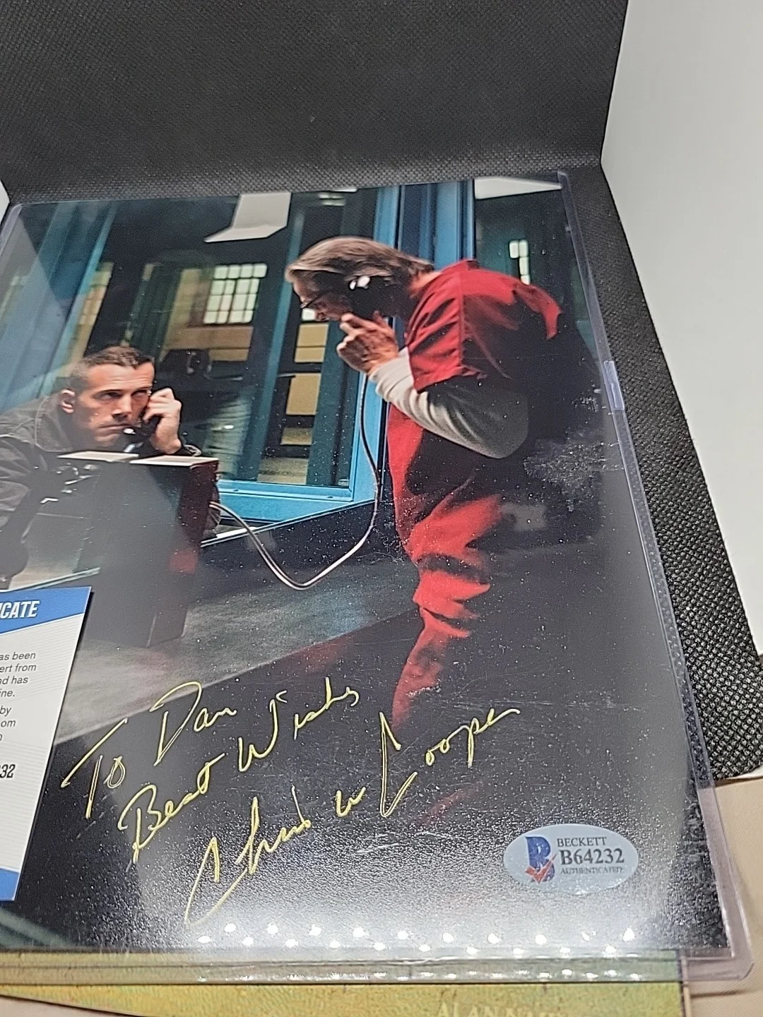 Chris Cooper — Chris Cooper BEN AFFLECK autograph 4x6 photo American Beauty The Town, изображение 4