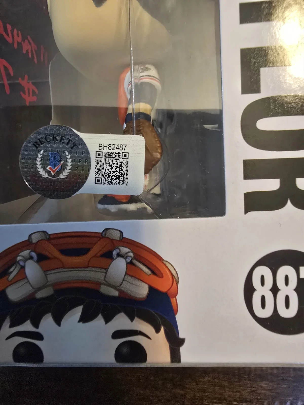 Tom Berenger — Tom Berenger signed Jake Taylor Major League Movies Funko Pop #887 with..., изображение 3