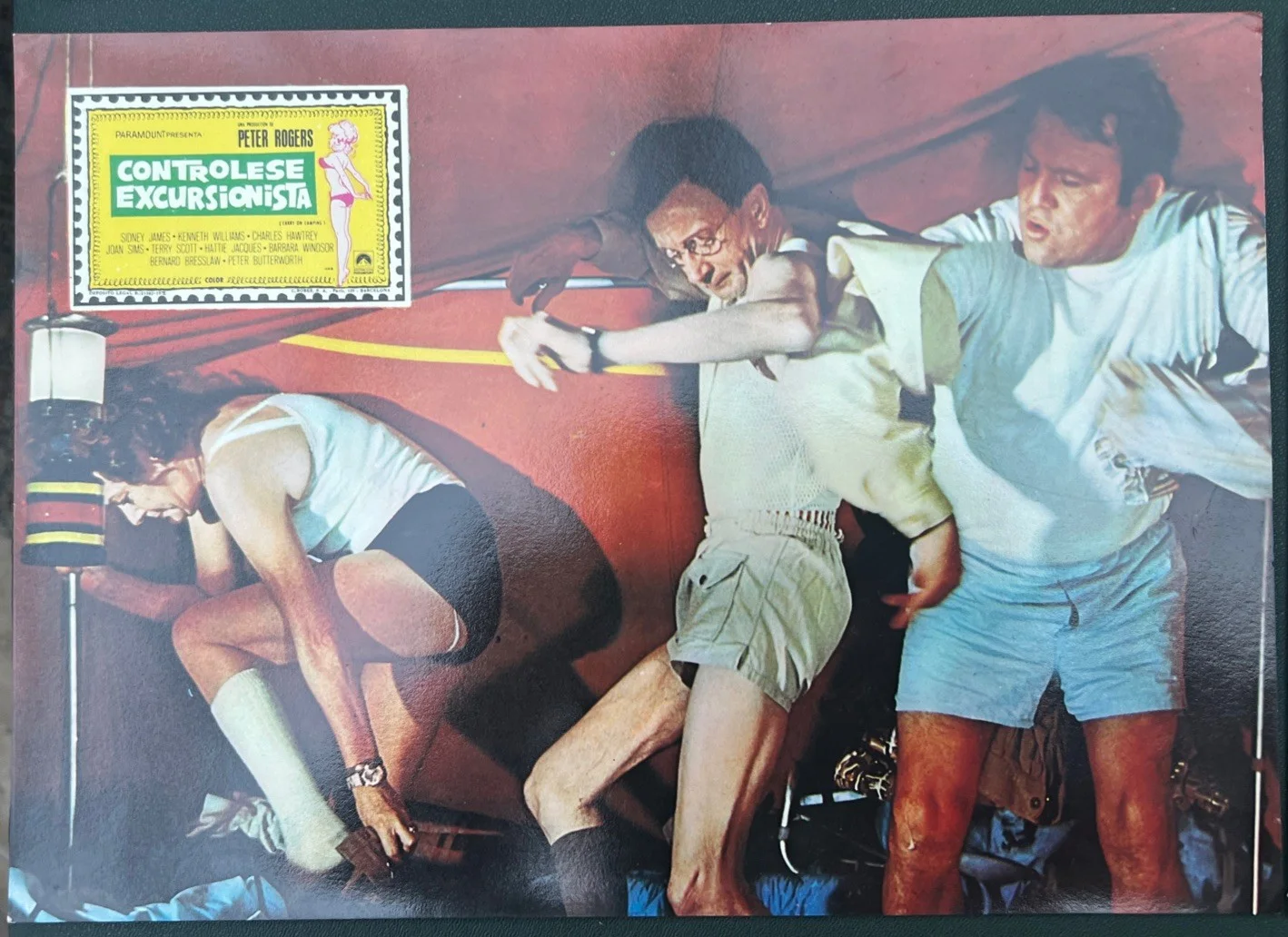 Carry on Camping original Lobby Cards full set of 12, изображение 3