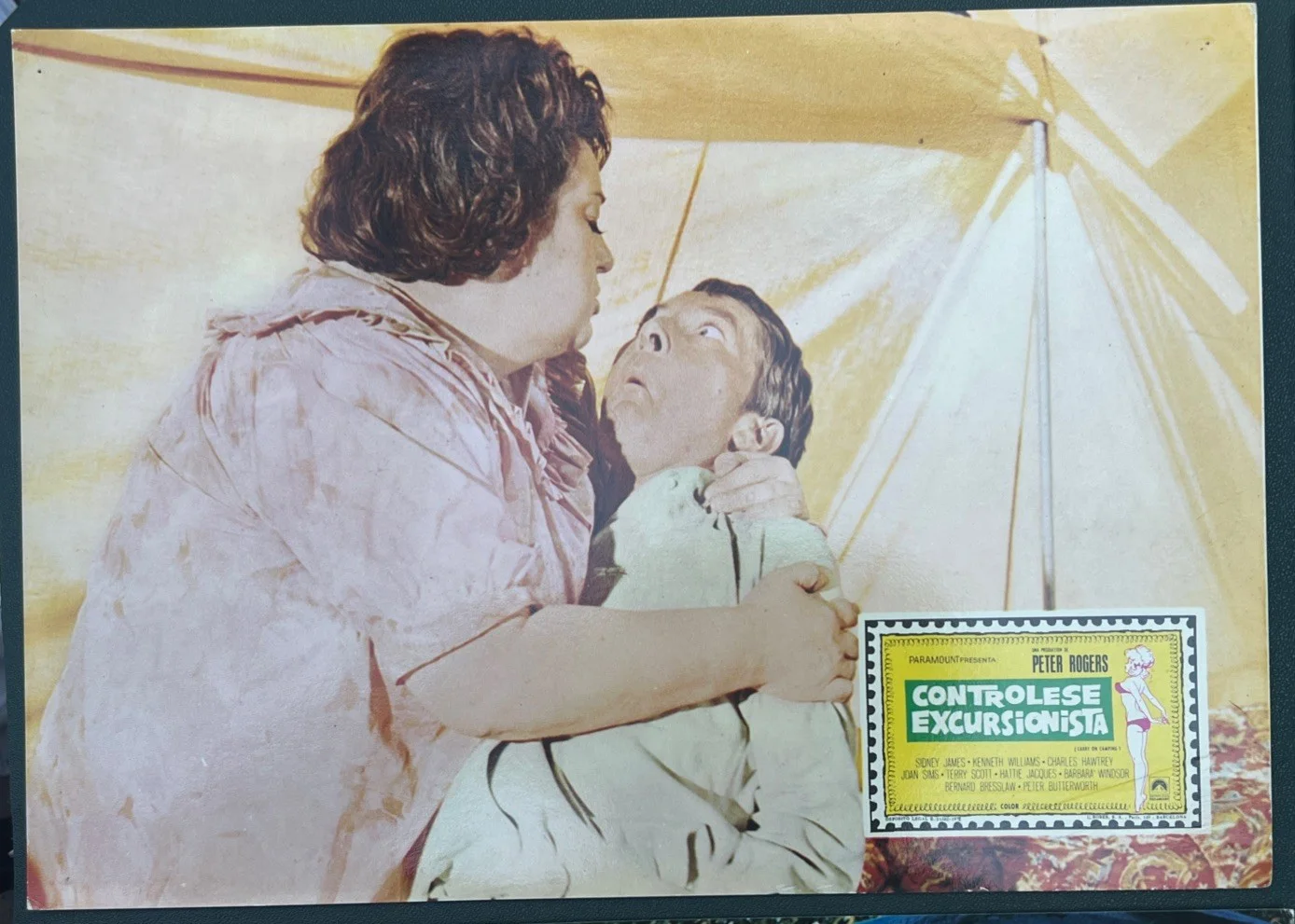Carry on Camping original Lobby Cards full set of 12, изображение 5