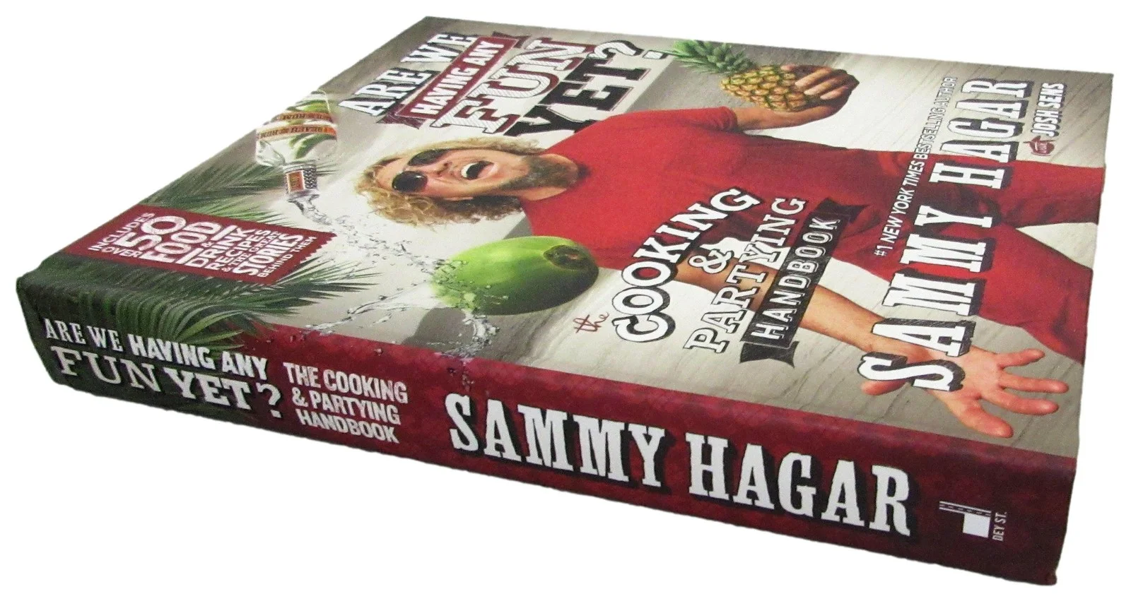Sammy Hagar "Van Halen" Signed/Auto Book "Are We Having Fun Yet?" JSA 207754, image 4