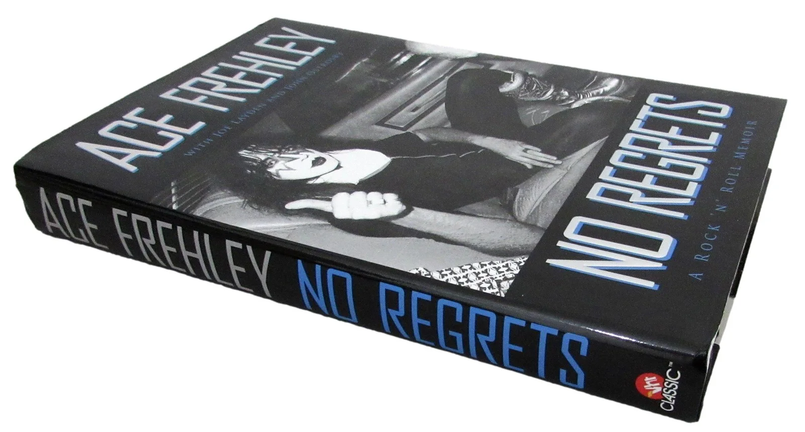 Ace Frehley "Kiss" Signed/Autographed Book "No Regrets" JSA 207753, image 4
