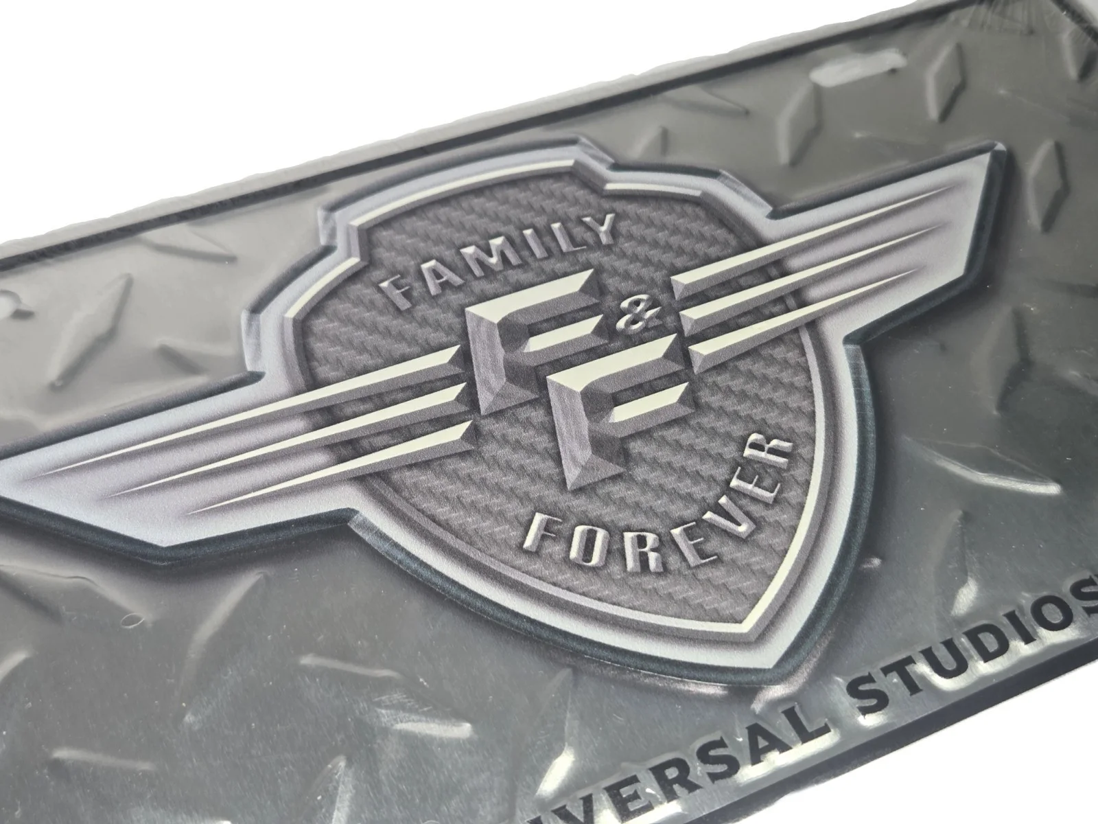 NEW UNIVERSAL STUDIOS FLORIDA FAST & FURIOUS SUPERCHARGED LICENSE PLATE PROP, изображение 2