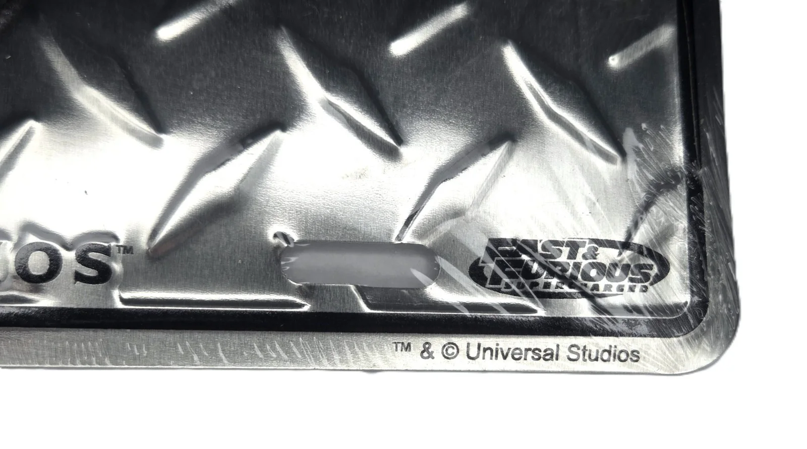 NEW UNIVERSAL STUDIOS FLORIDA FAST & FURIOUS SUPERCHARGED LICENSE PLATE PROP, изображение 4