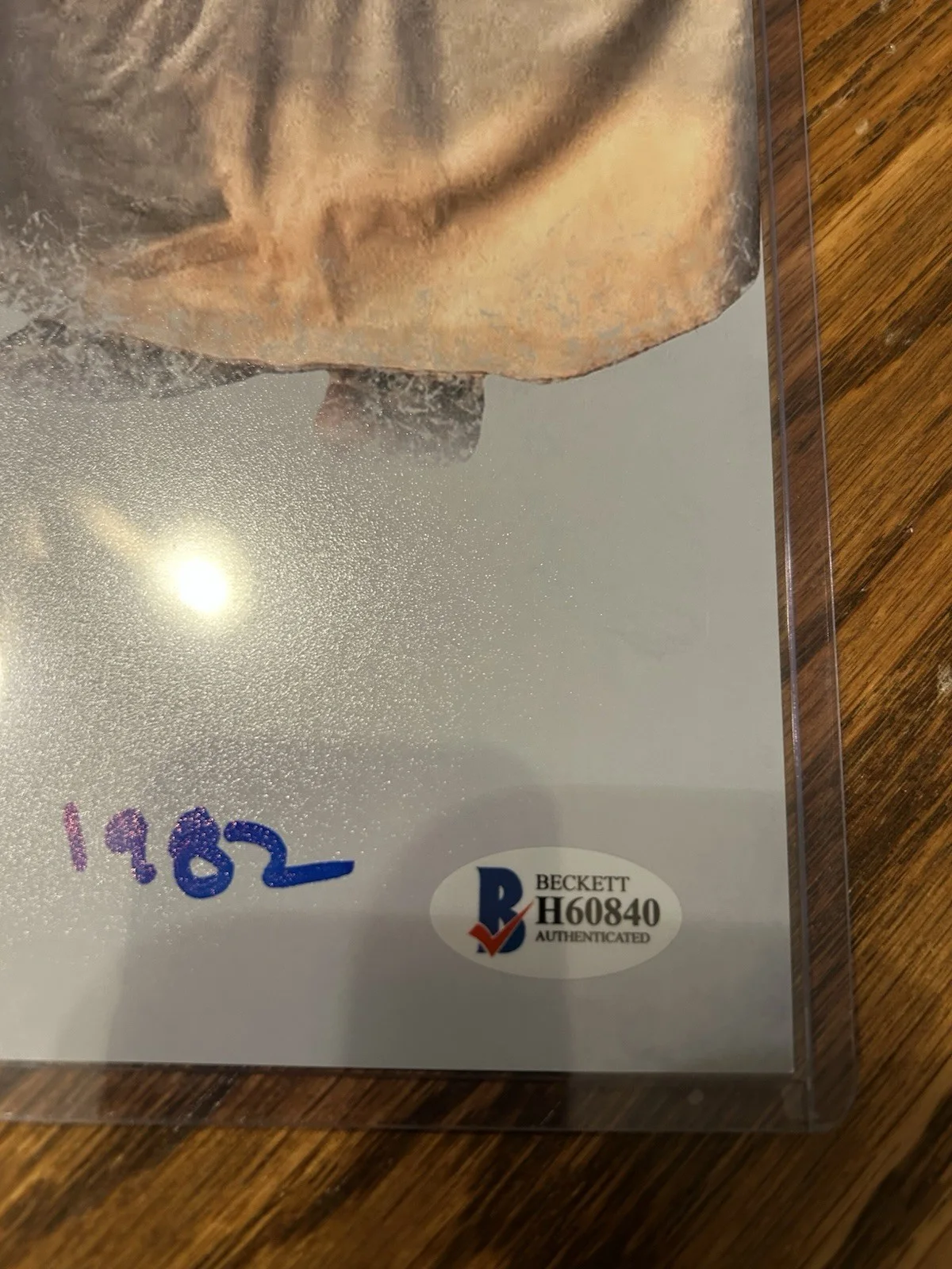 Matthew De Meritt Signed Autographed 11x14 ET Sketch Beckett COA, изображение 5