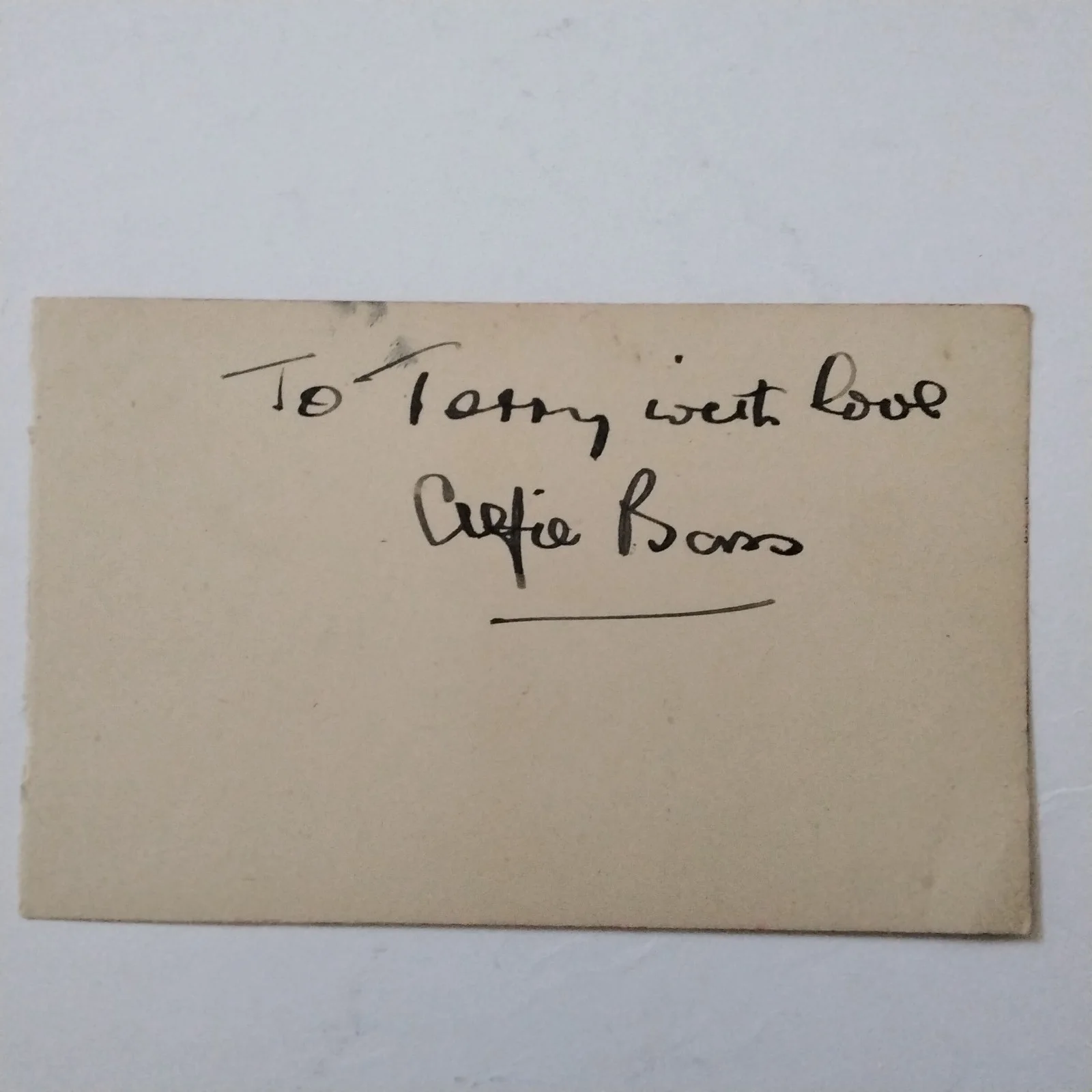 Alfie Bass SIGNED Paper Photo Film Actor Moonraker Fearless Vampire Killers Help, изображение 3
