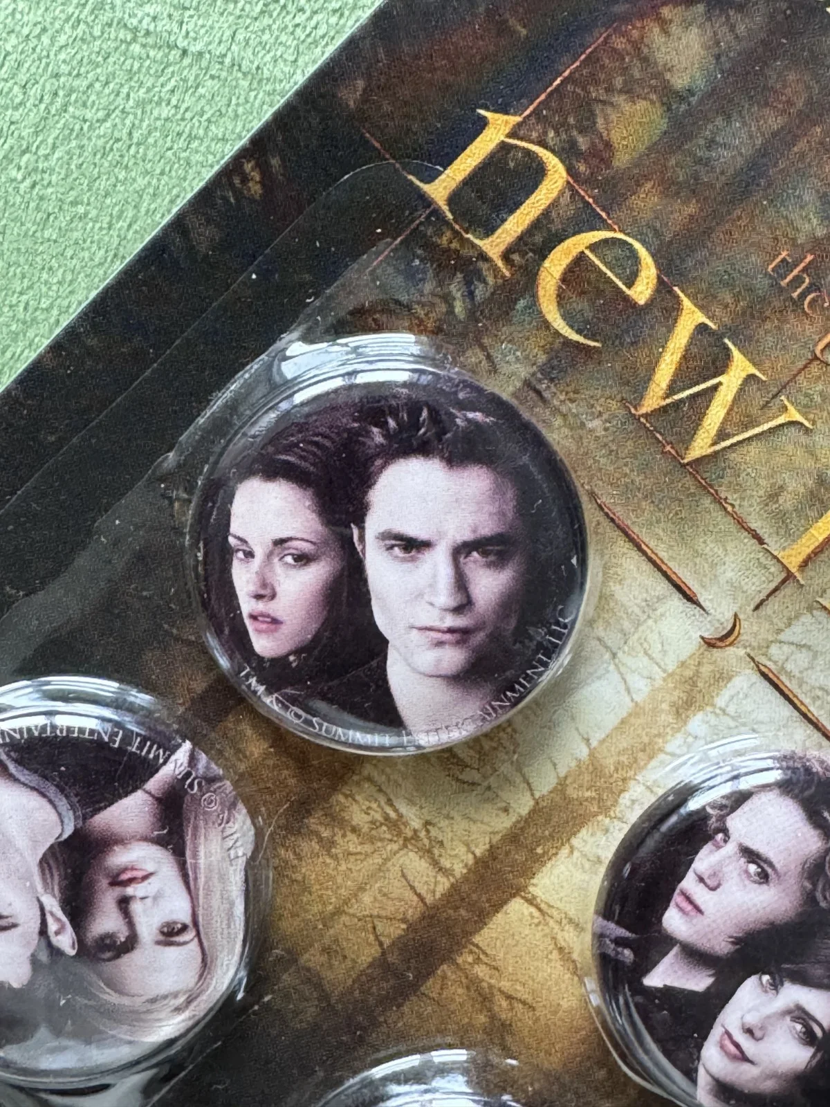 Official Twilight Saga: New Moon Collectable Pin Set by NECA - Set of 4, image 3