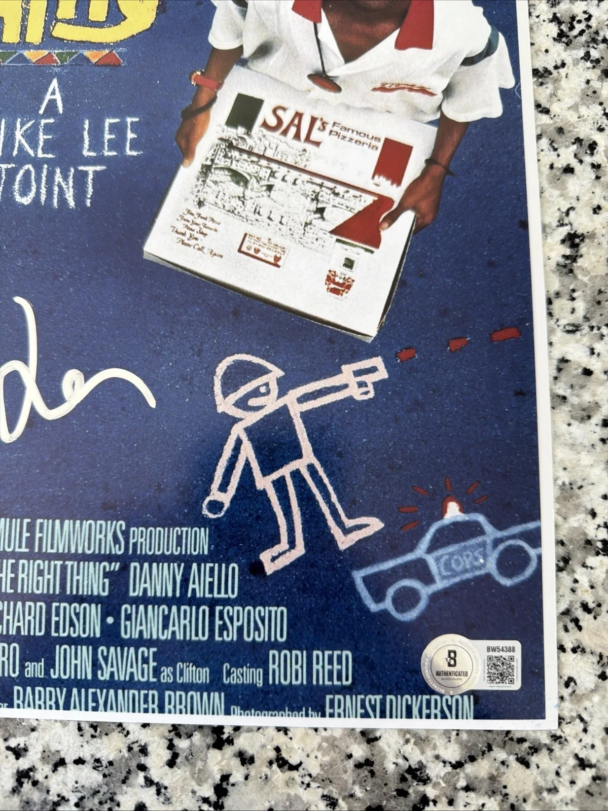 Spike Lee — Spike Lee Do The Right Thing Autograph Signed 11x14 Movie Photo! Beckett Coa, изображение 2