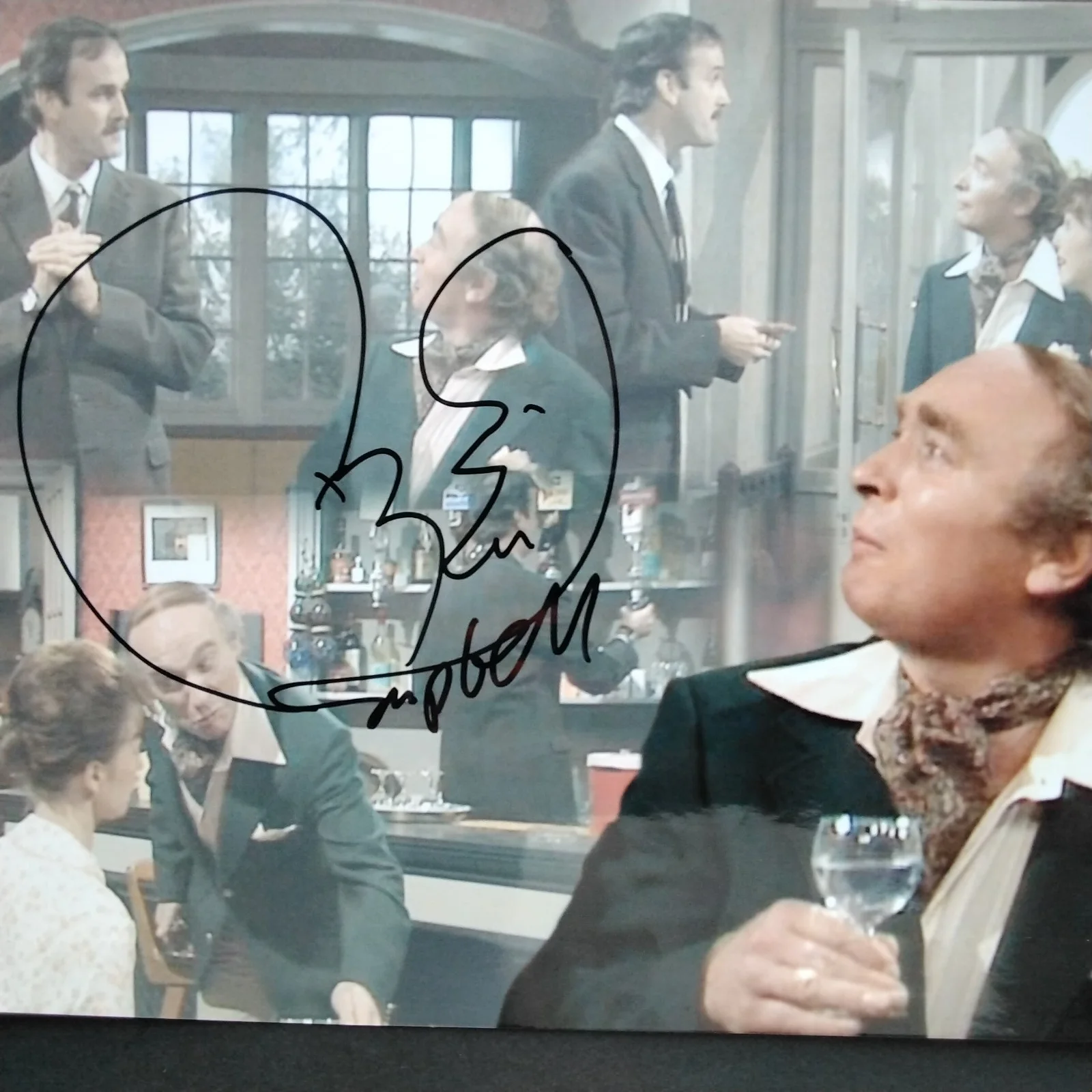 Ken Campbell SIGNED Photo Film TV Actor Creep Fish Called Wanda The Illuminatus!, изображение 2