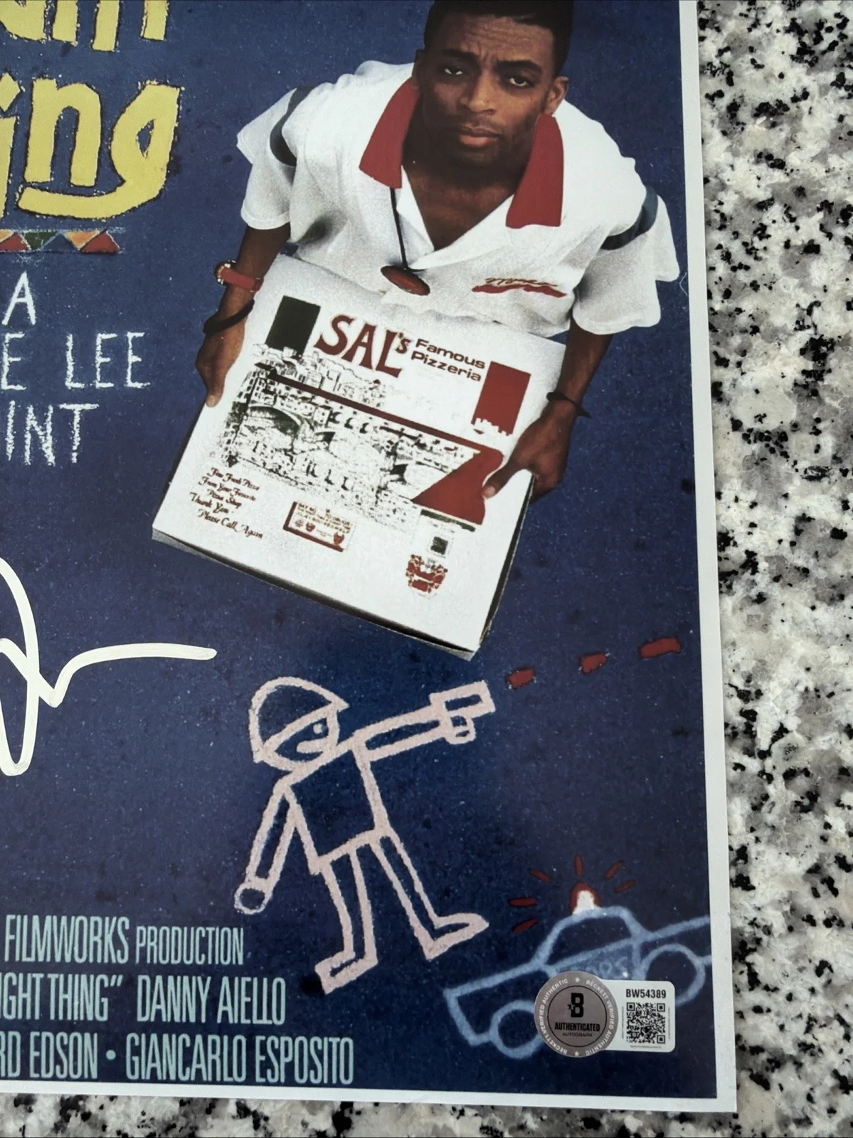 Spike Lee — Spike Lee Do The Right Thing Autograph Signed 11x14 Movie Photo! Beckett Coa, изображение 2