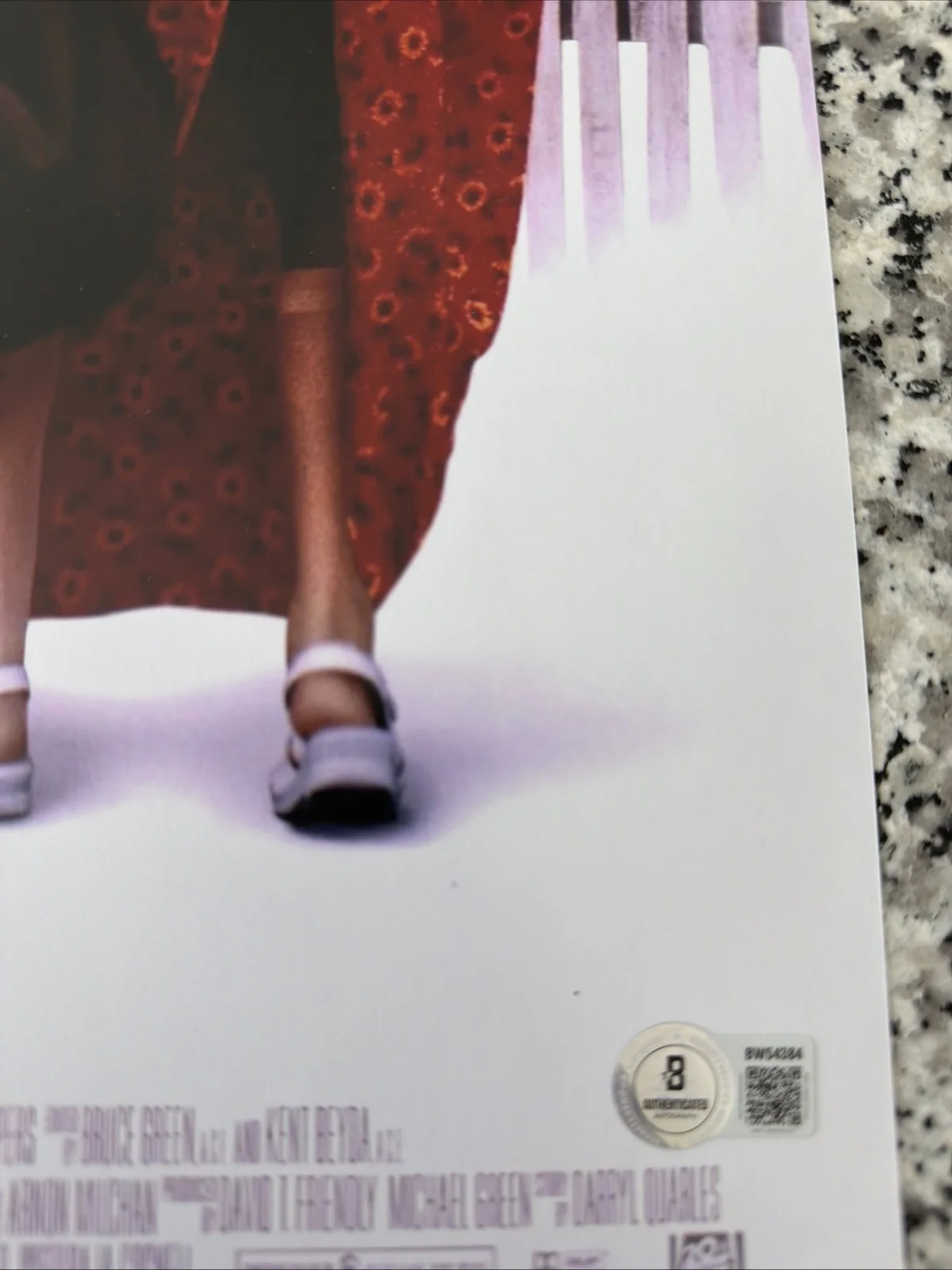 Martin Lawrence — Martin Lawrence Big Momma’s House Autograph Signed 11x17 Movie Poster! Beckett, изображение 2