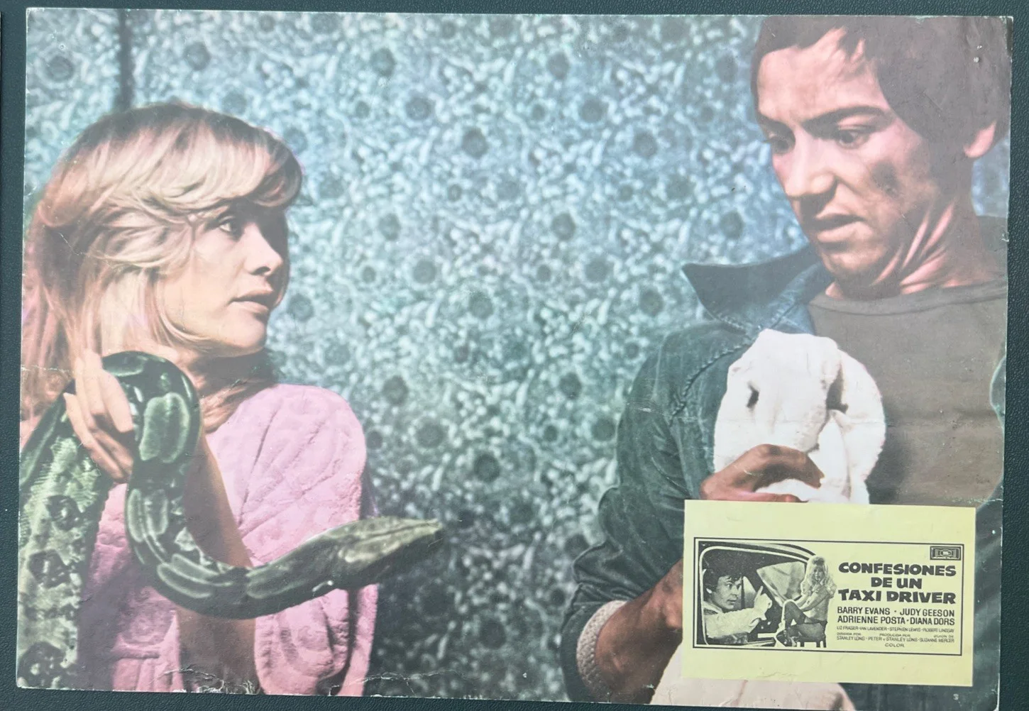 Confessions of a Taxi Driver film original Lobby Card full set of 6, изображение 3