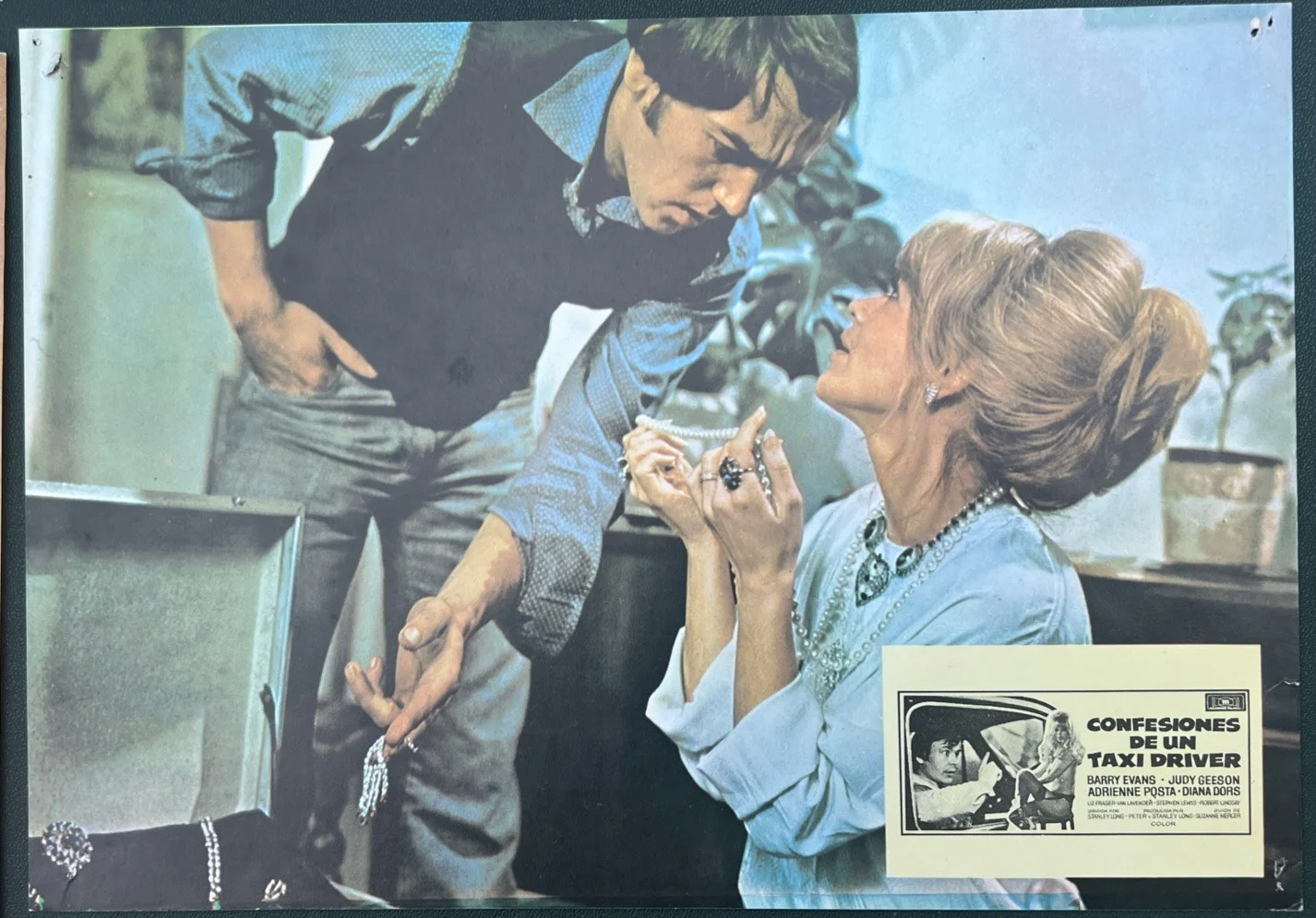 Confessions of a Taxi Driver film original Lobby Card full set of 6, изображение 4