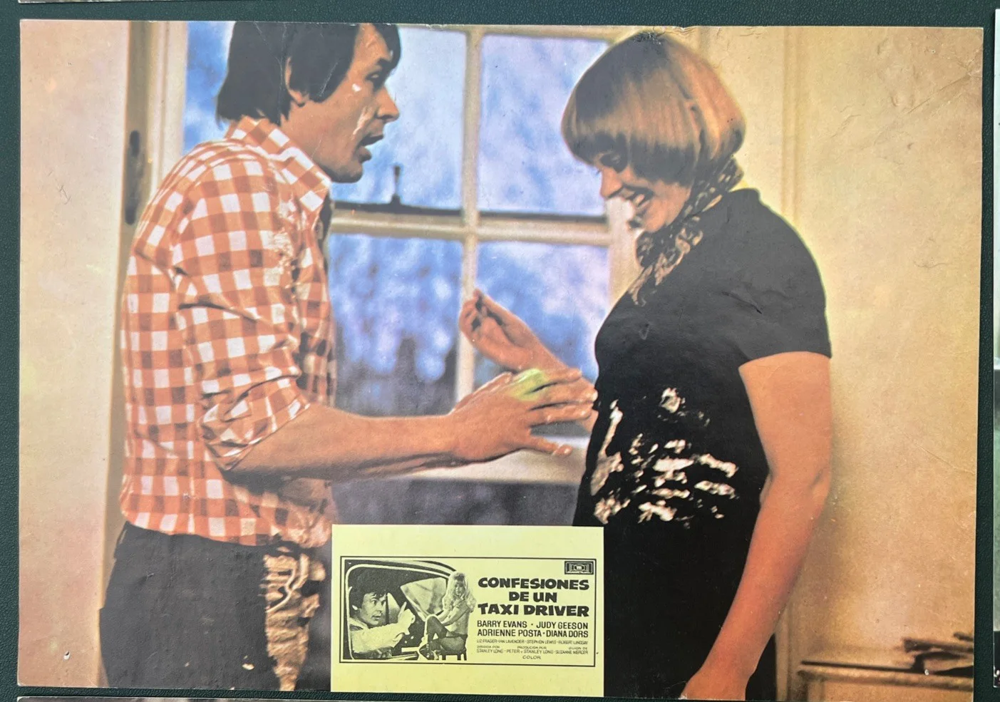 Confessions of a Taxi Driver film original Lobby Card full set of 6, изображение 5