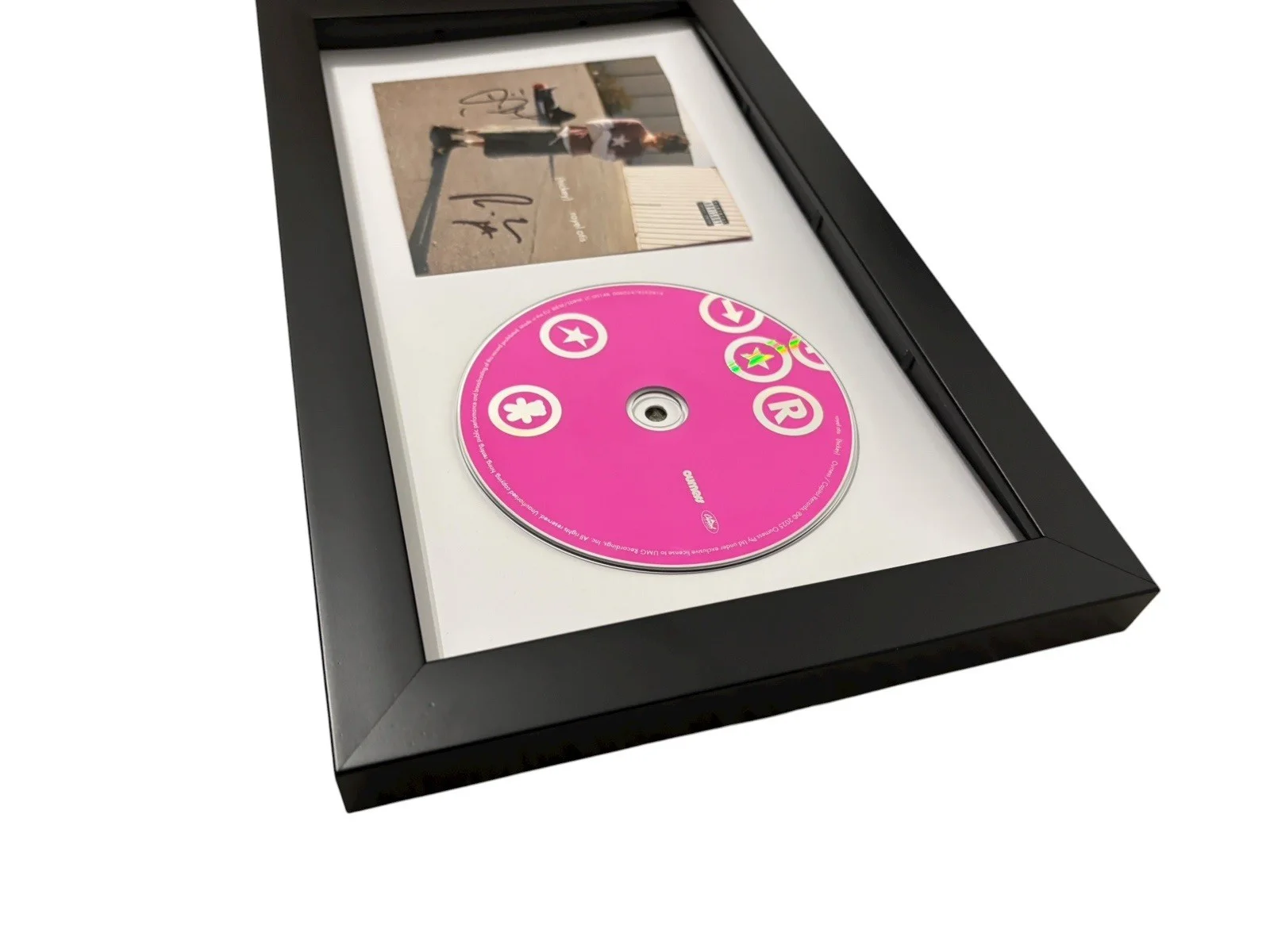 ROYEL OTIS SIGNED AUTOGRAPH x2 HICKEY FRAMED MATTED CD MADDELL PAVLOVIC JSA COA, изображение 5